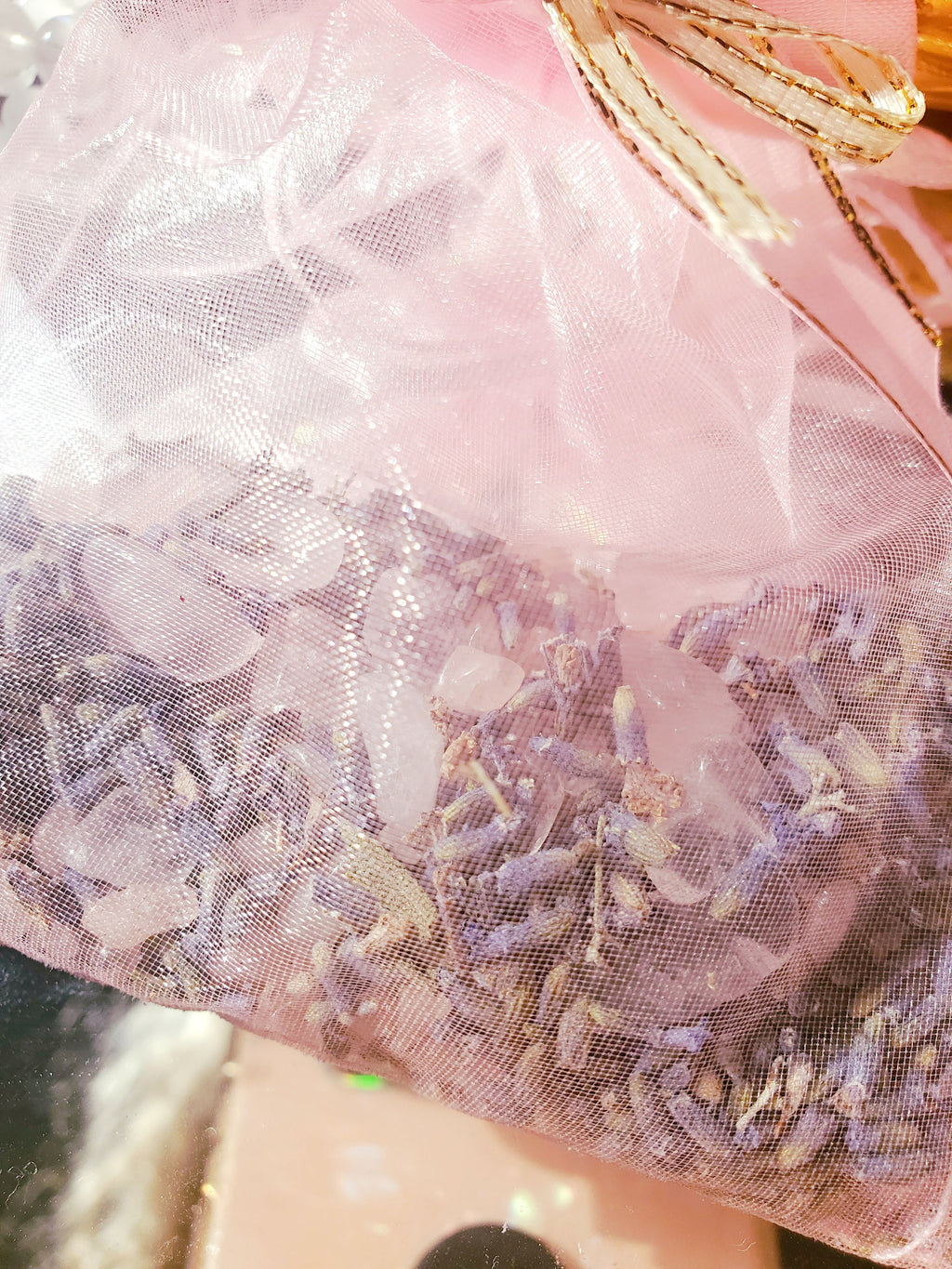 Love Sachet, Self Love, Self Care, Love Drawing, Calming, Crystal Healing Sachet, Reiki, Mojo, Hippie, Boho, Lavender Sachet,