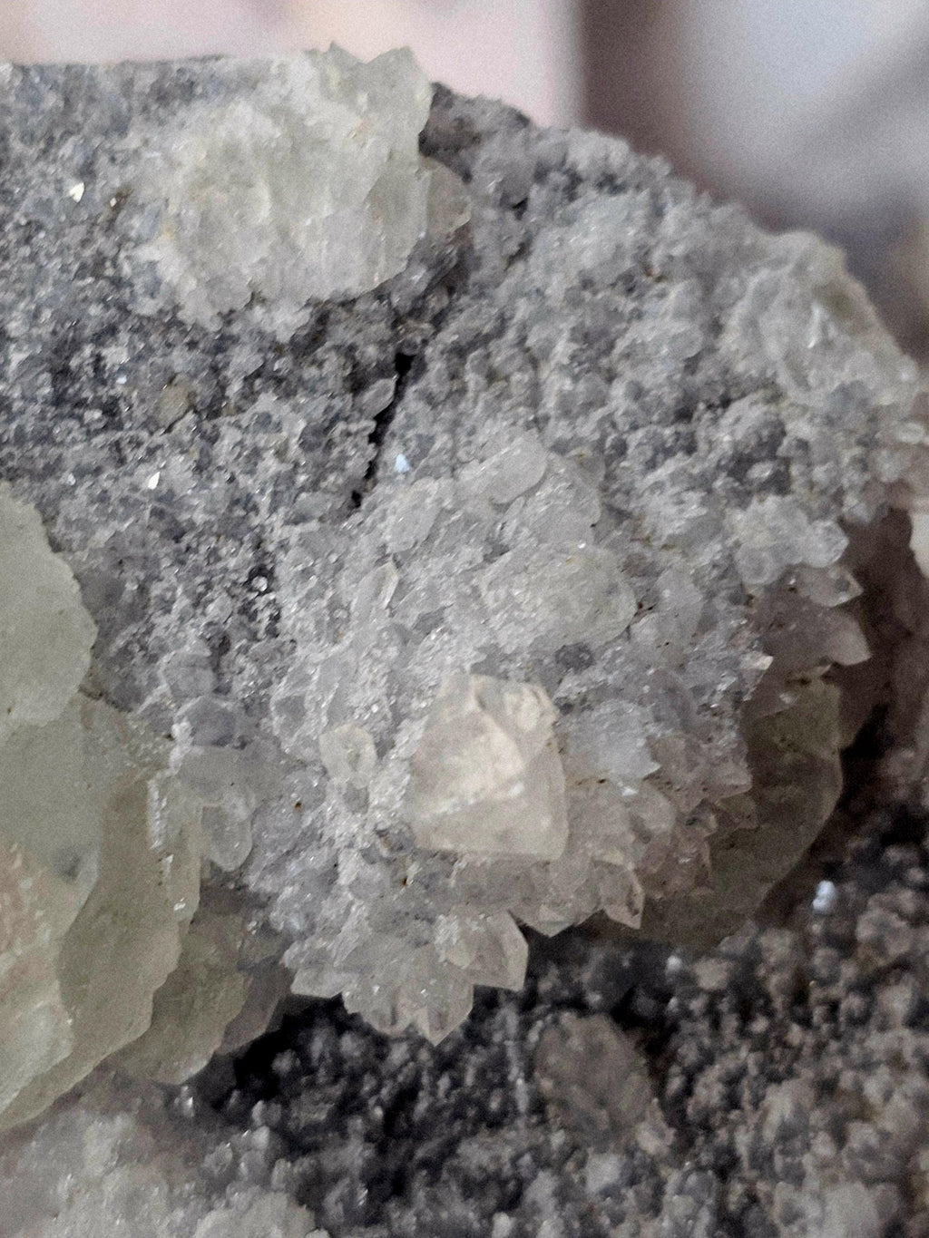 Fluorite Specimen, Fujian Province,  Crystal Specimen  Fluorite and Chrysanthemum Quartz