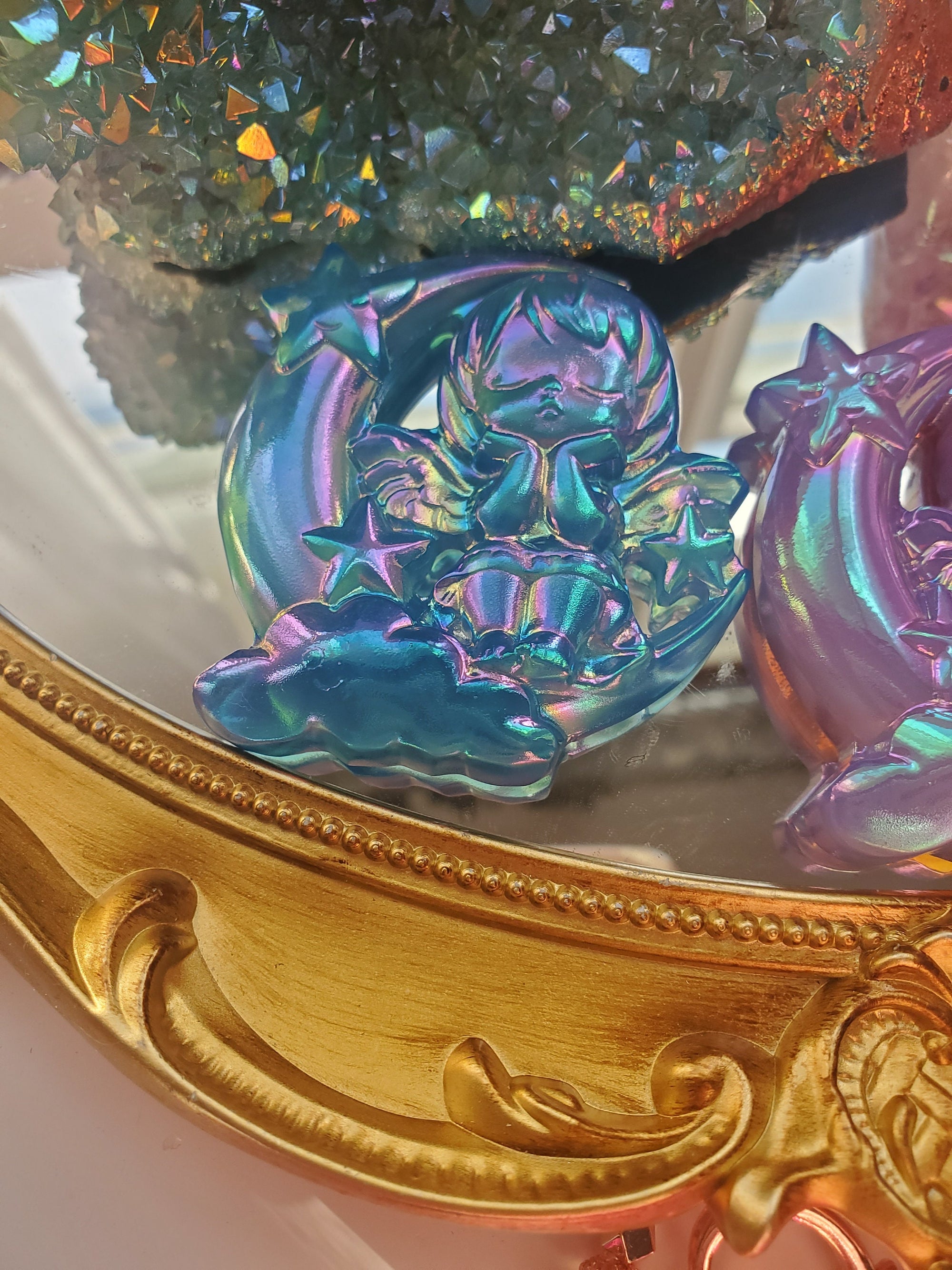 Angel Crystal, Angel Aura Opalite Crystal,Crystal