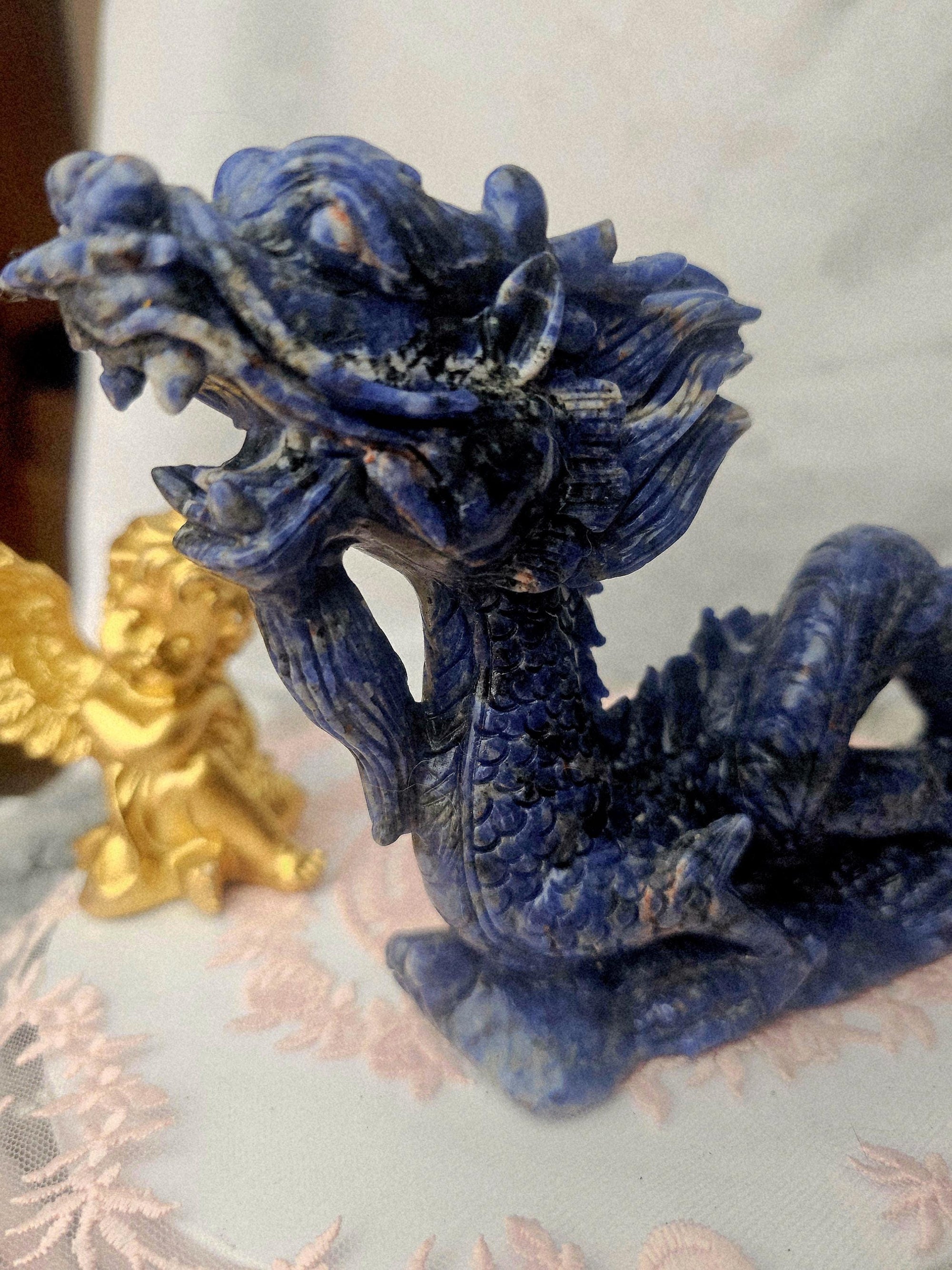 Sodalite Unicorn, Crystal Unicorn, Sodalite, Healing Stone, Crystal, Home Decor