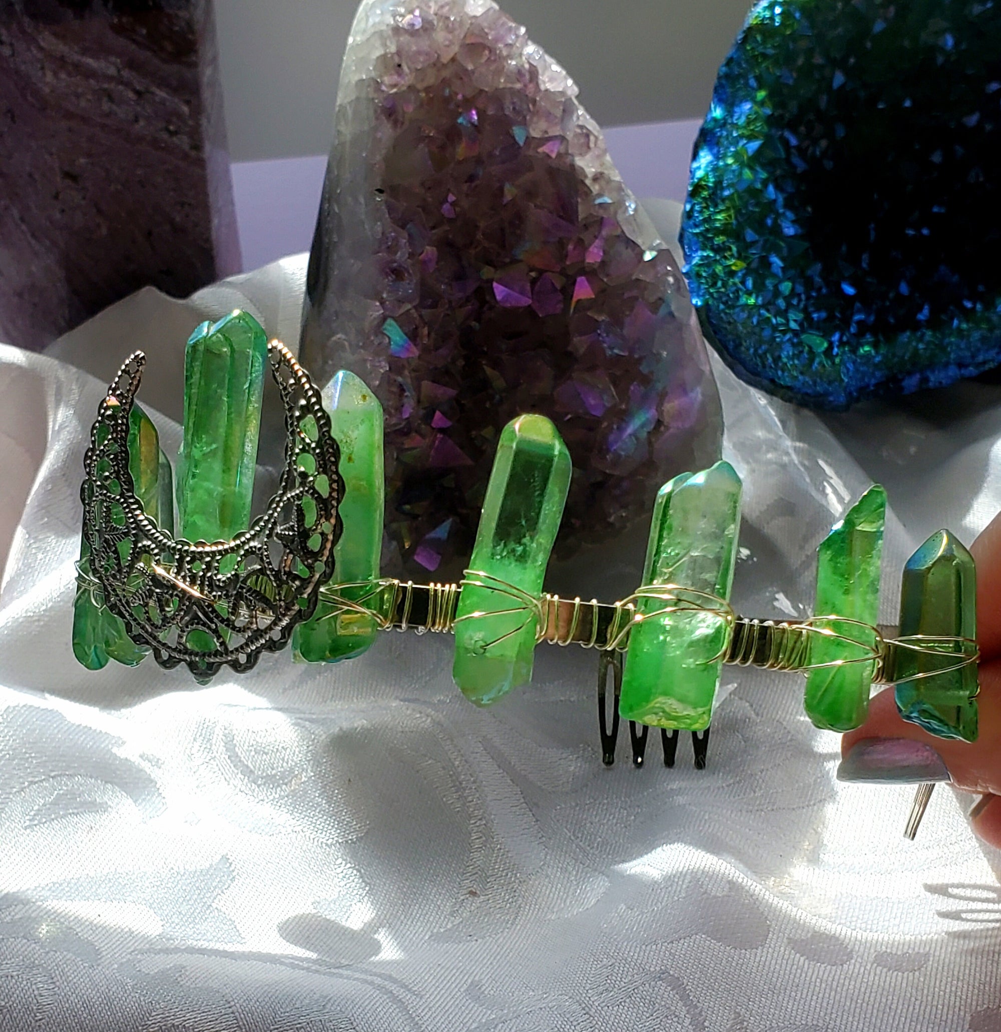 Crystal Crown, Crown, Wedding Crown, Crystal