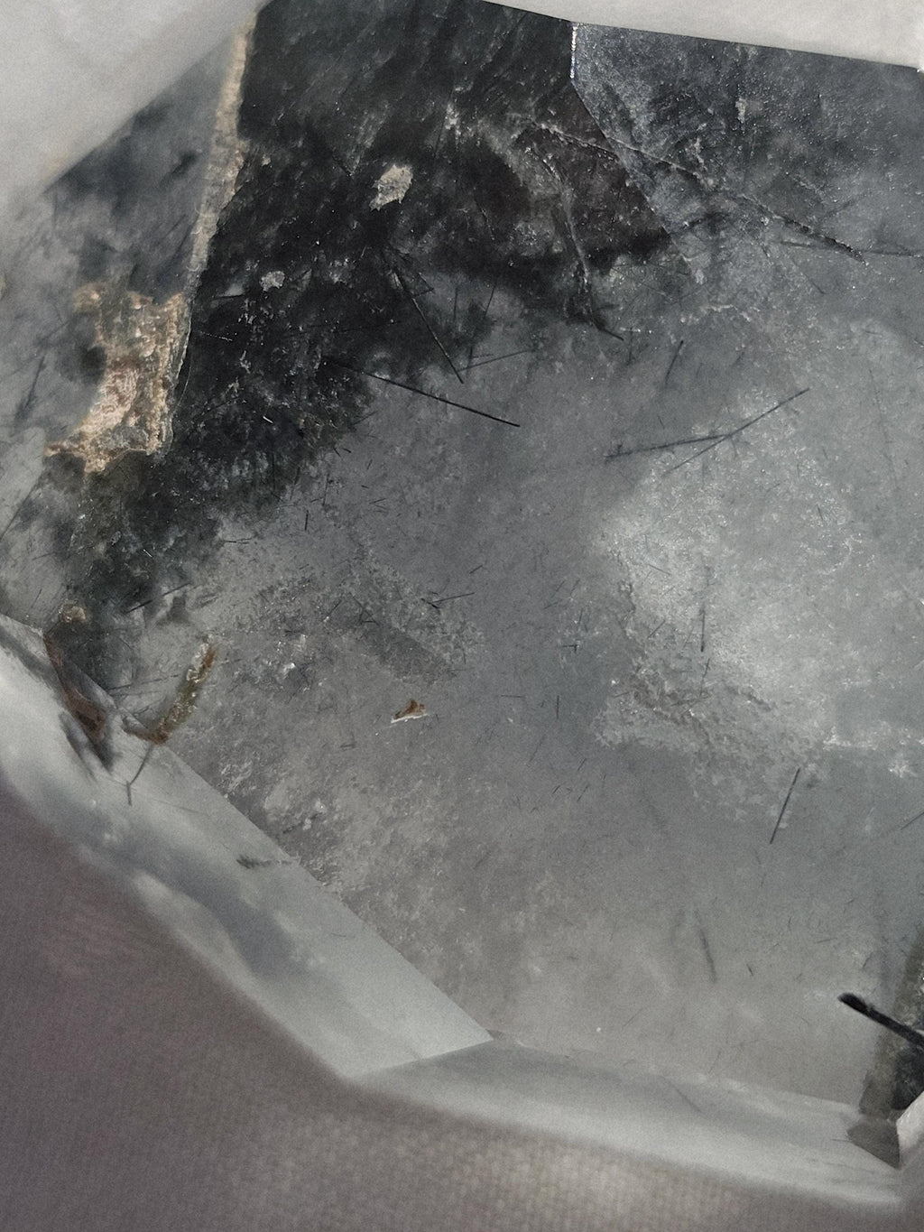 Blue Tara Quartz and Tourmaline , Rutilated Quartz, Crystals, Gift for Her