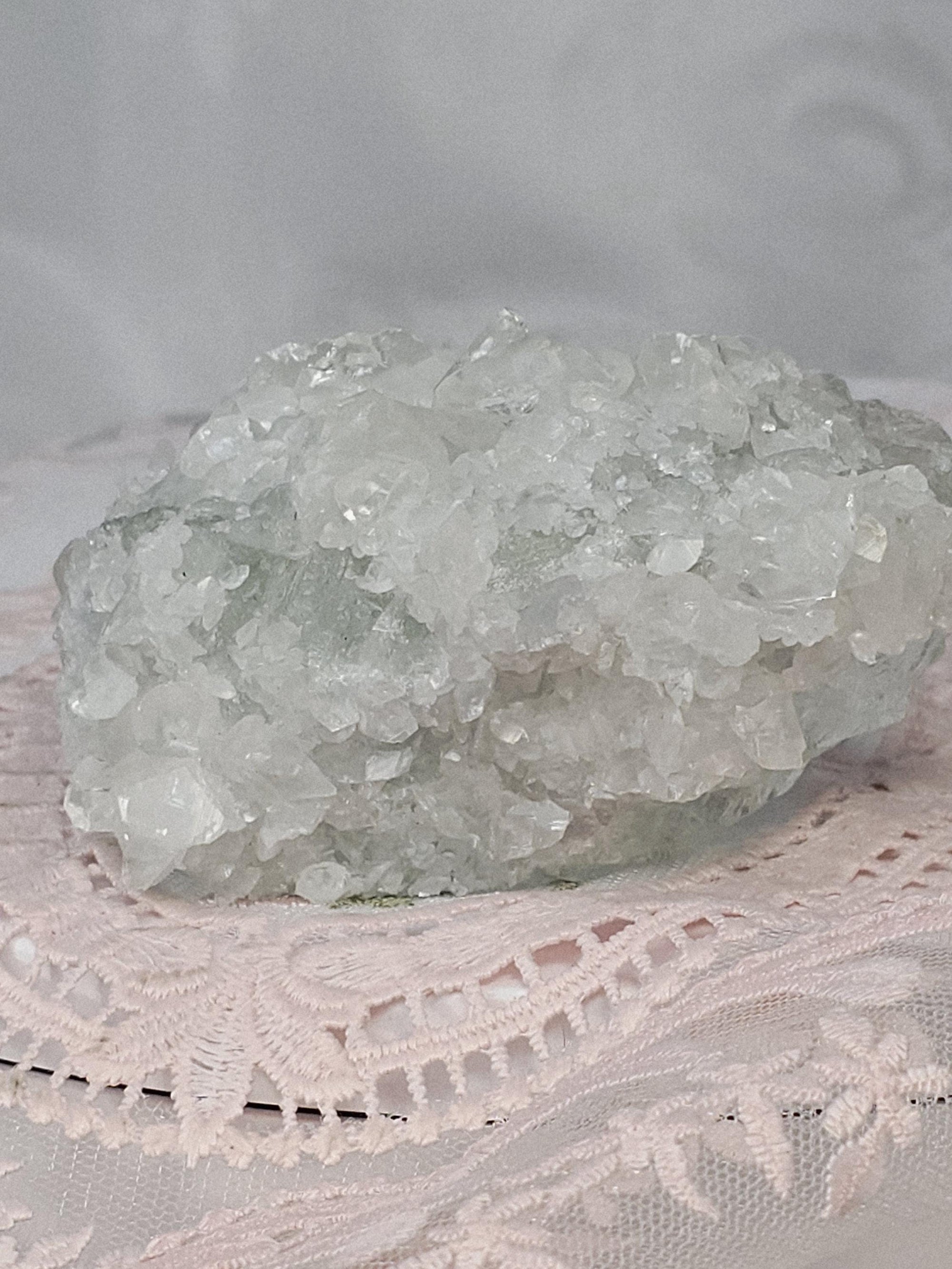 Fujian Fluorite Specimen, Rainbow Calcite Crystals, Lucky Home Decor