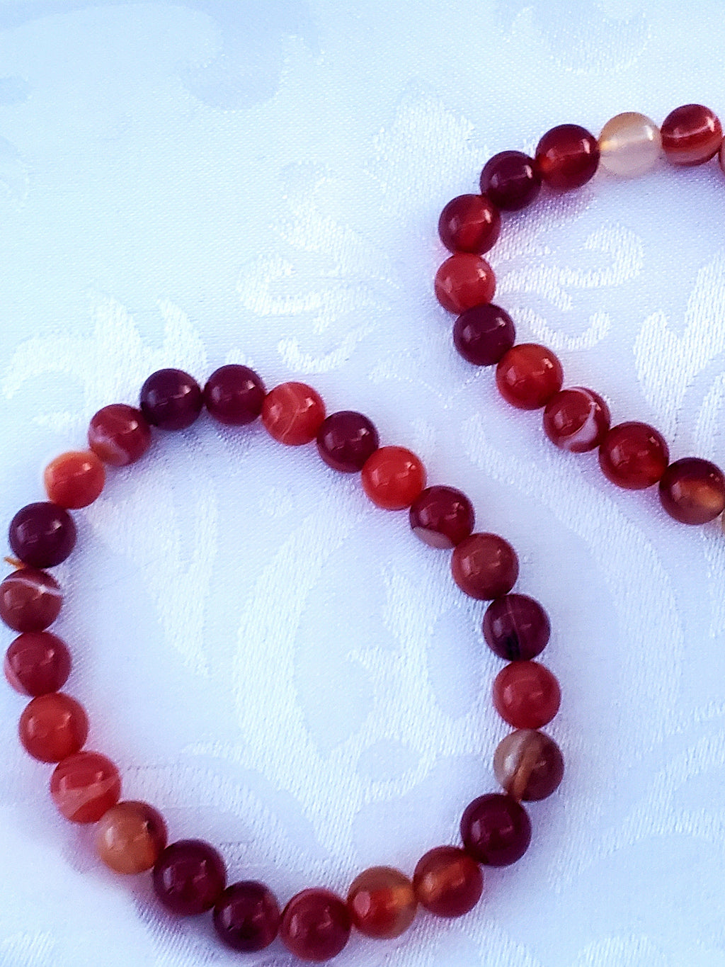 Carnelian Bracelet, Beaded Bracelet, Friendship Bracelet