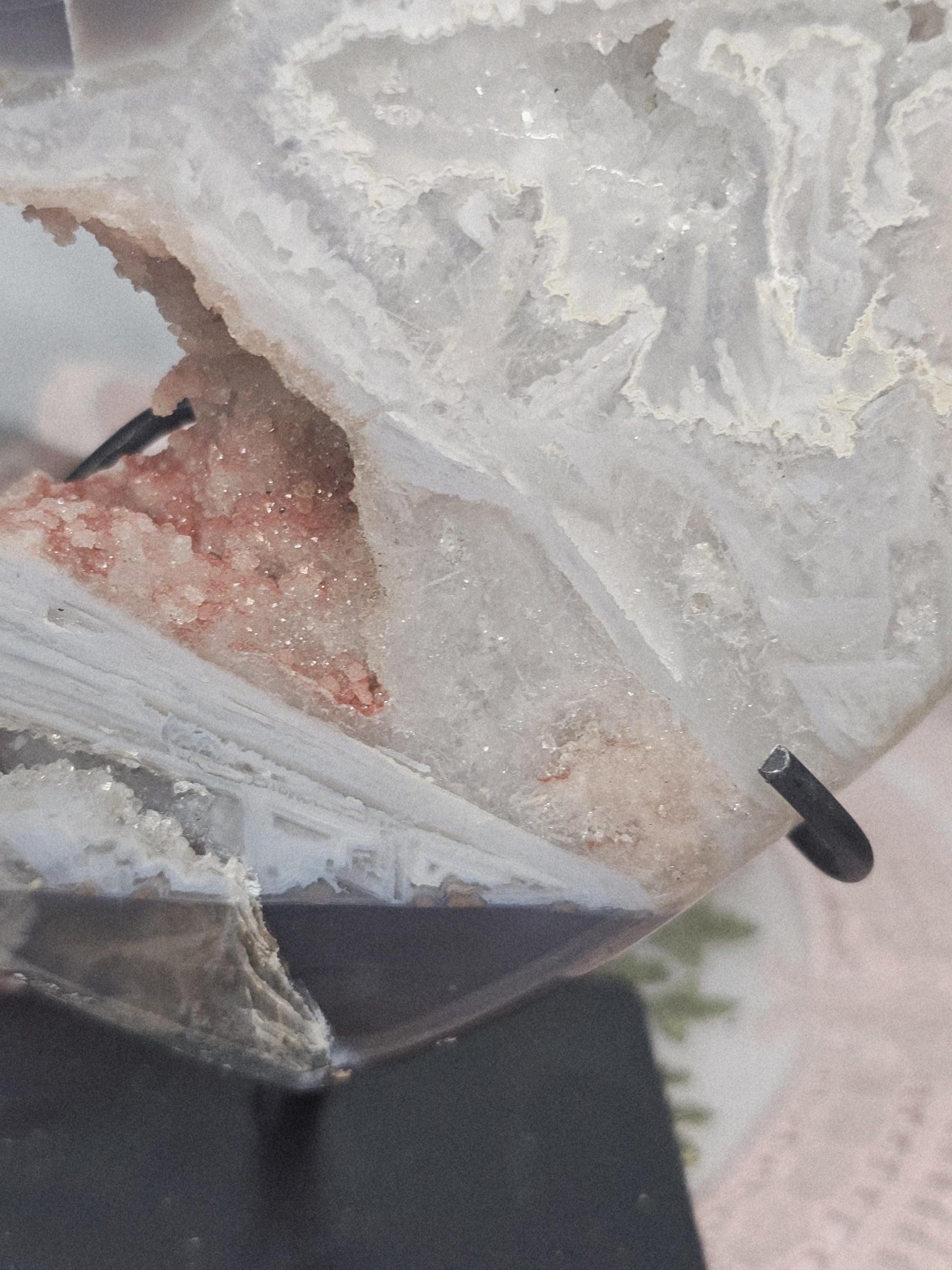 Brazilian Amethyst Druzy Heart, Pink Amethyst Druzy Hearts, Crystal Heart,Gift