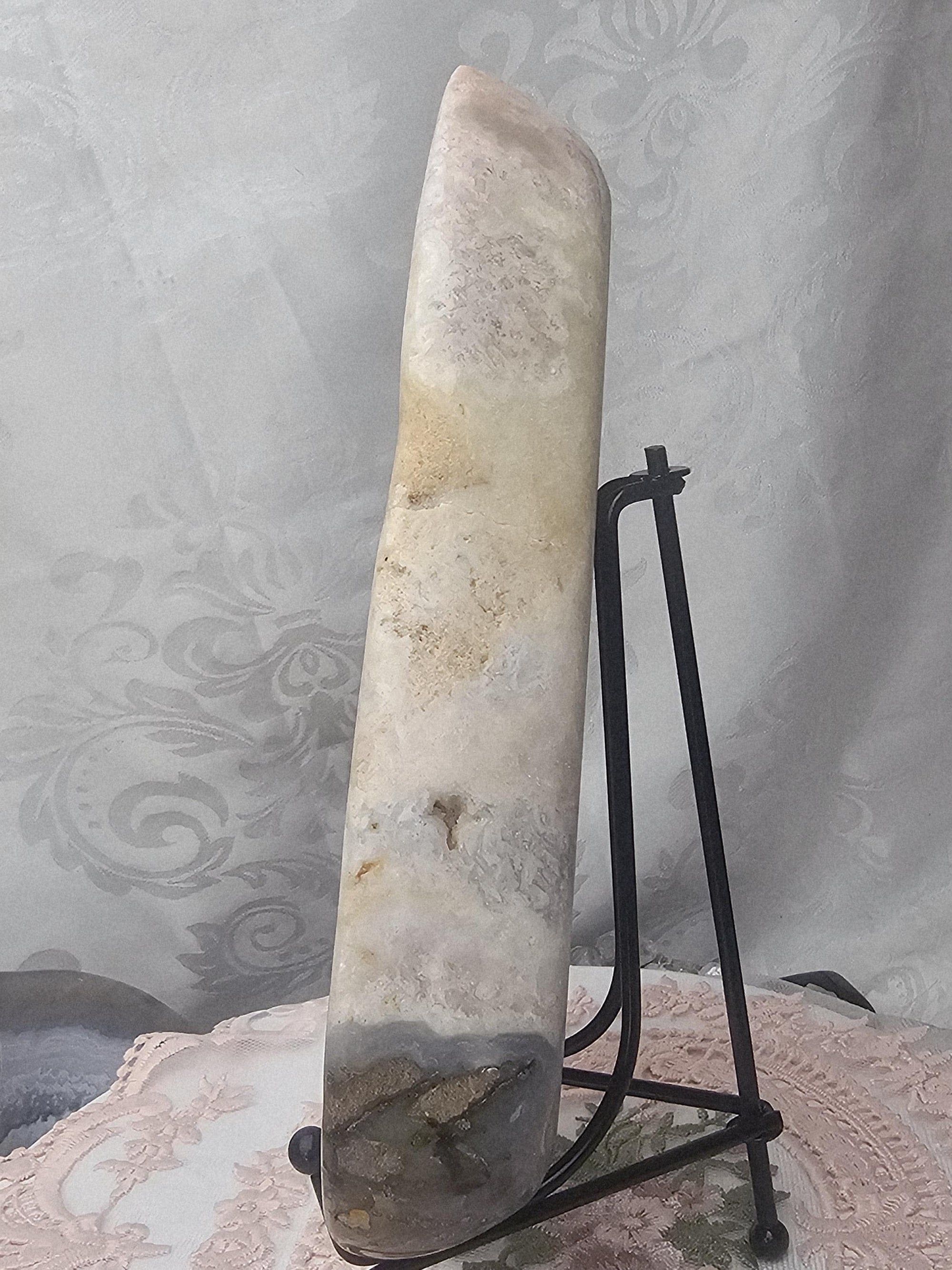 LG Pink Amethyst Bowl, Handmade Bowl, Bowl, Crystal Bowl