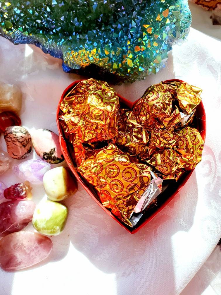 Valentine's Day Crystal Box, Unicorn Mini Crystal Set, Valentine's Day Gift, Crystal Set, Crystal