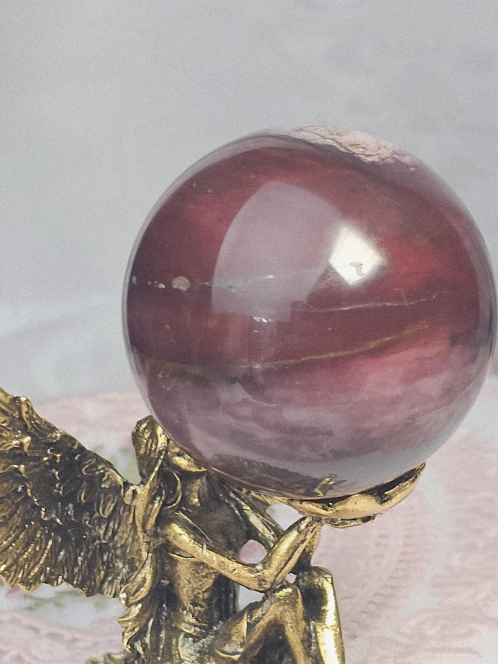 Mookaite Sphere , Mookaite Jasper,  Australian Crystal, Chakra Stone