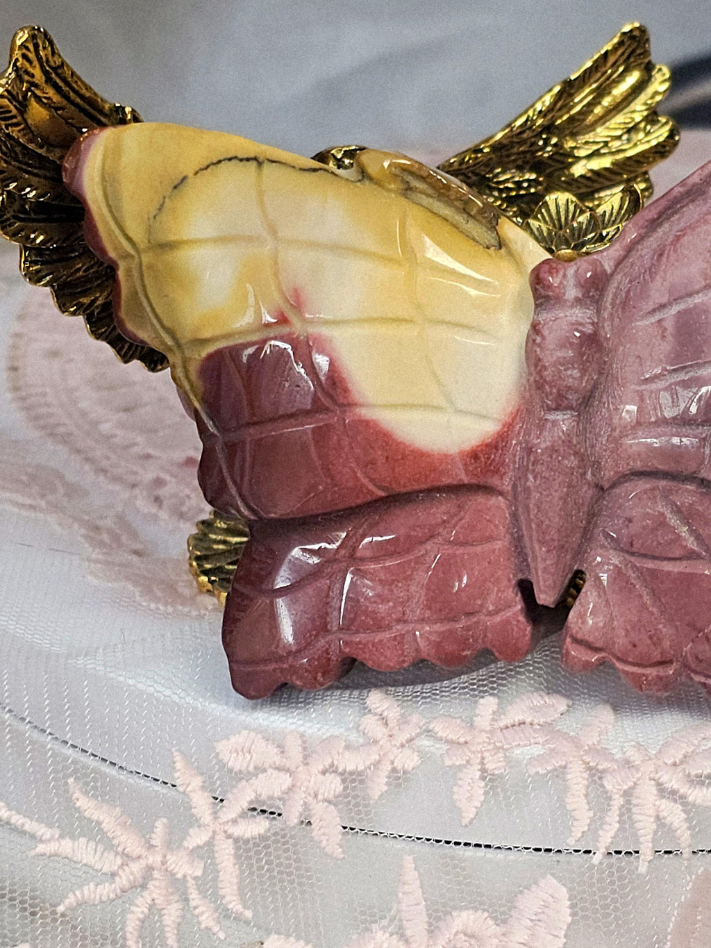 Mookaite Butterfly, Mookaite Jasper,  Australian Crystal, Chakra Stone