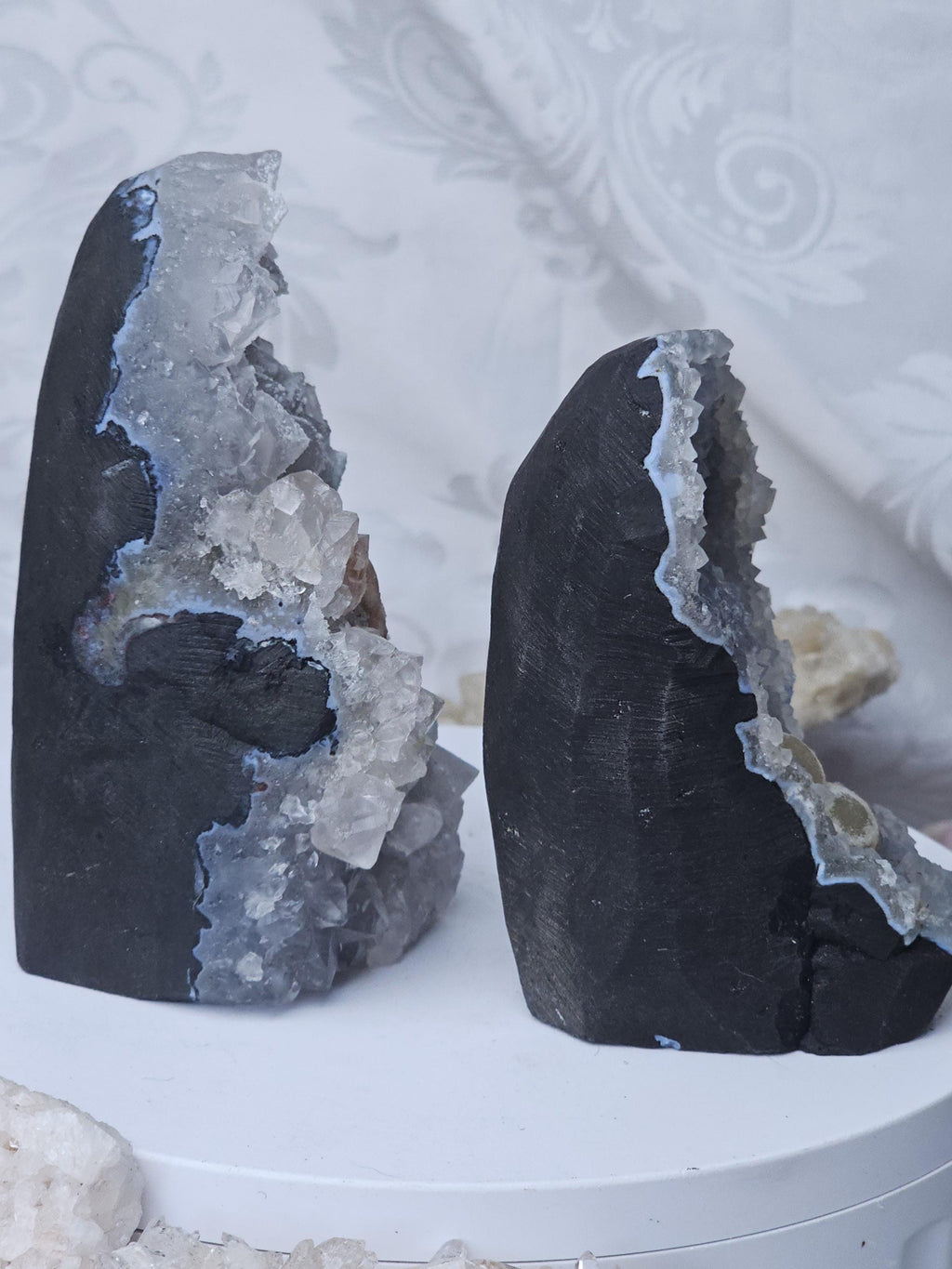 Rare Fluorite Freeform,Fluorite, Blue Chalchedony
