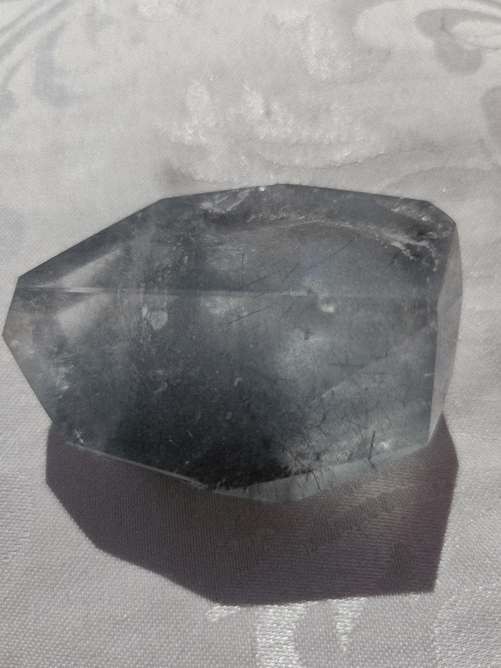 Blue Tara Quartz and Tourmaline , Rutilated Quartz, Crystals, Gift for Her