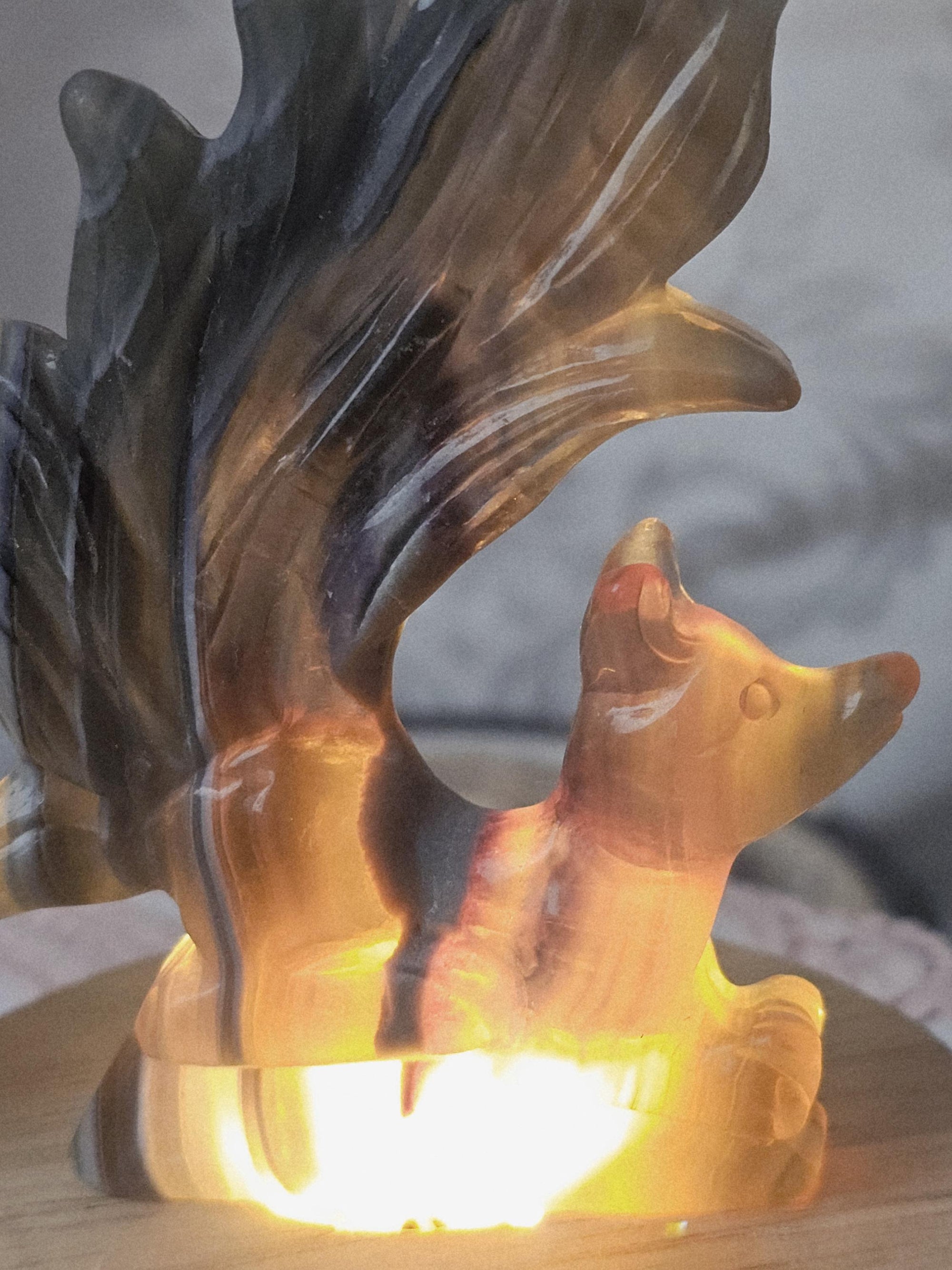 Kitsune, 9 Tail Fox, Crystal,Gifts, Gift for Her