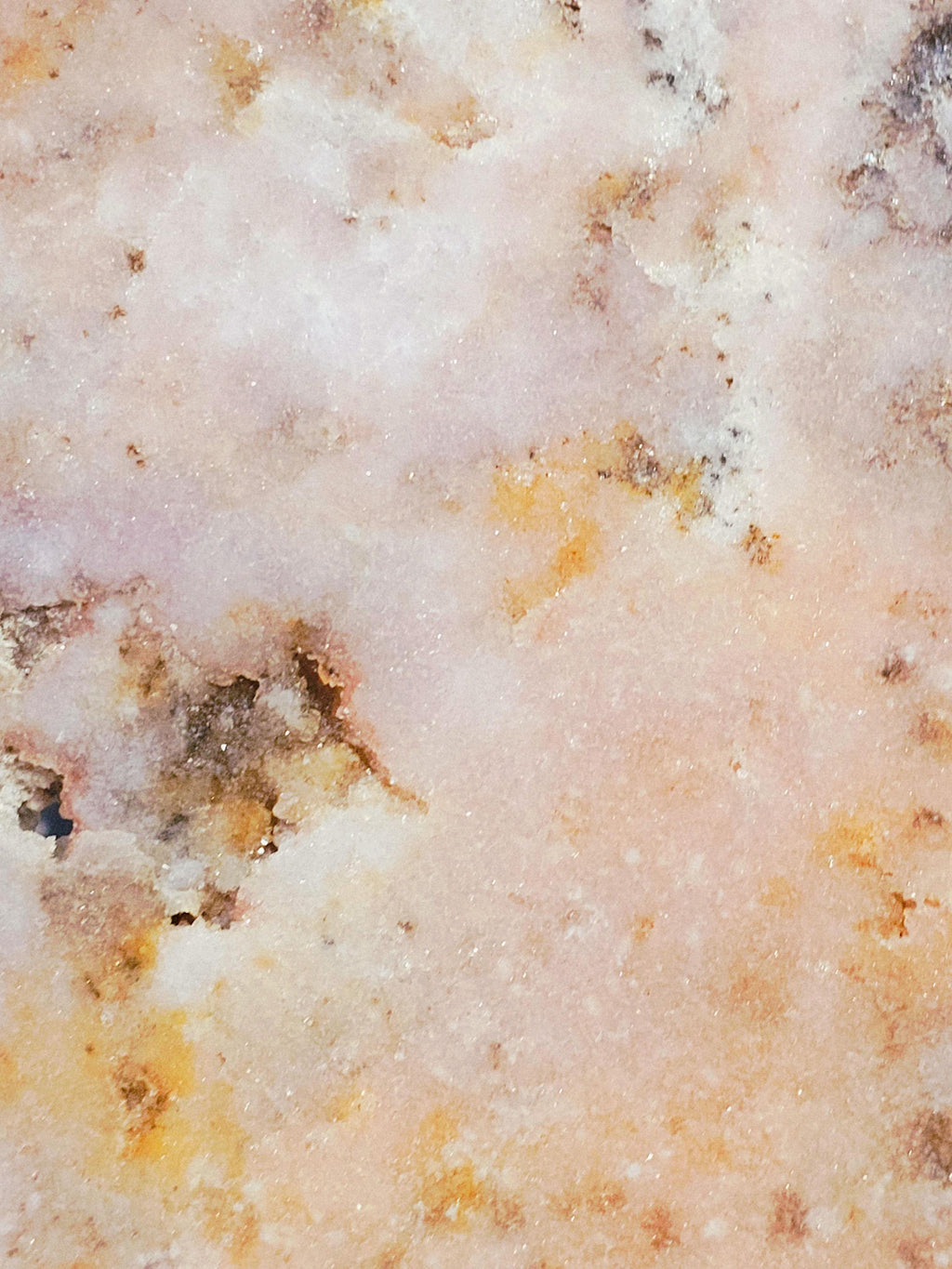 Handmade Pink Amethyst Druzy Bowl, Jasper Inclusions