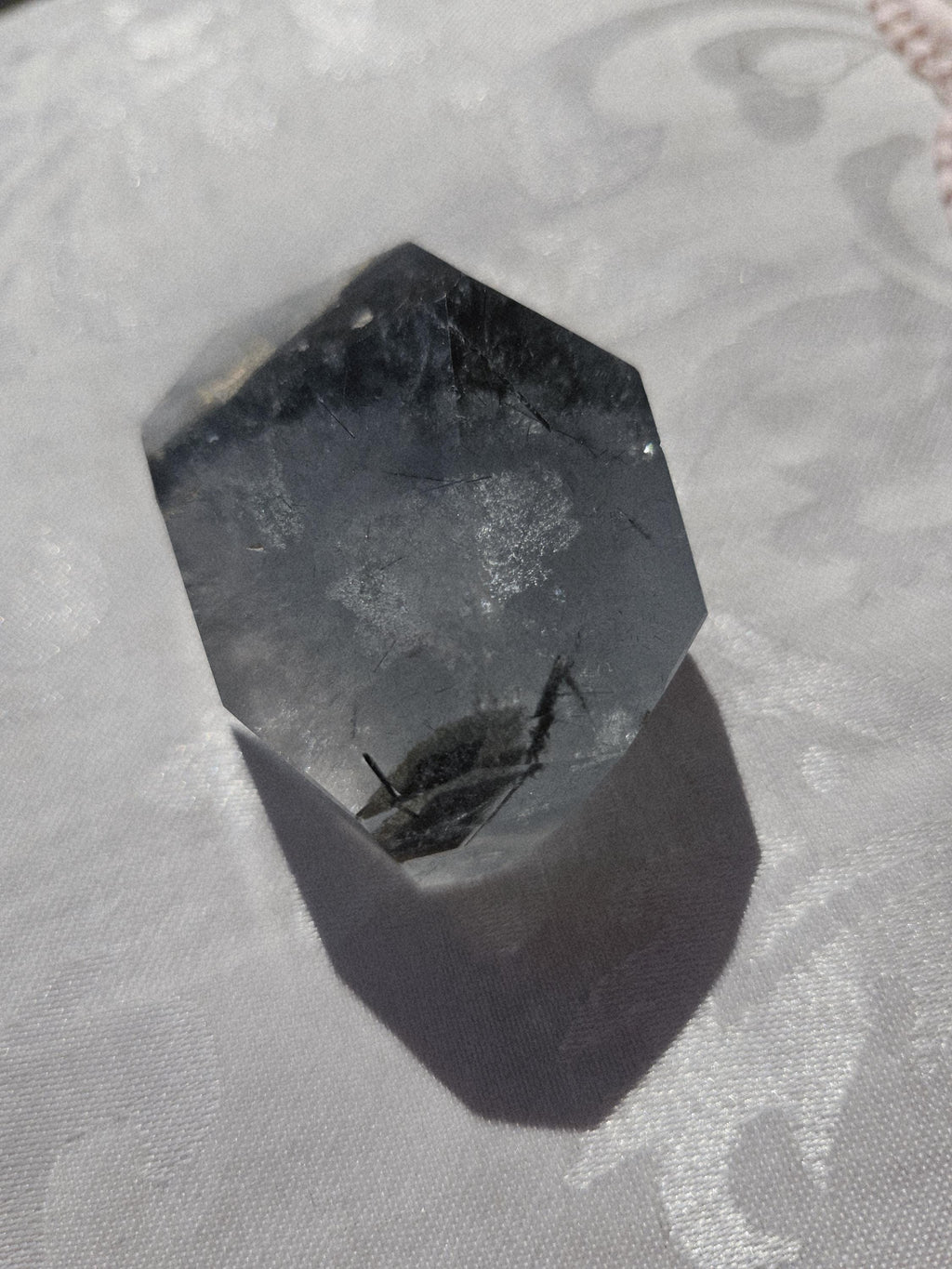 Blue Tara Quartz and Tourmaline , Rutilated Quartz, Crystals, Gift for Her