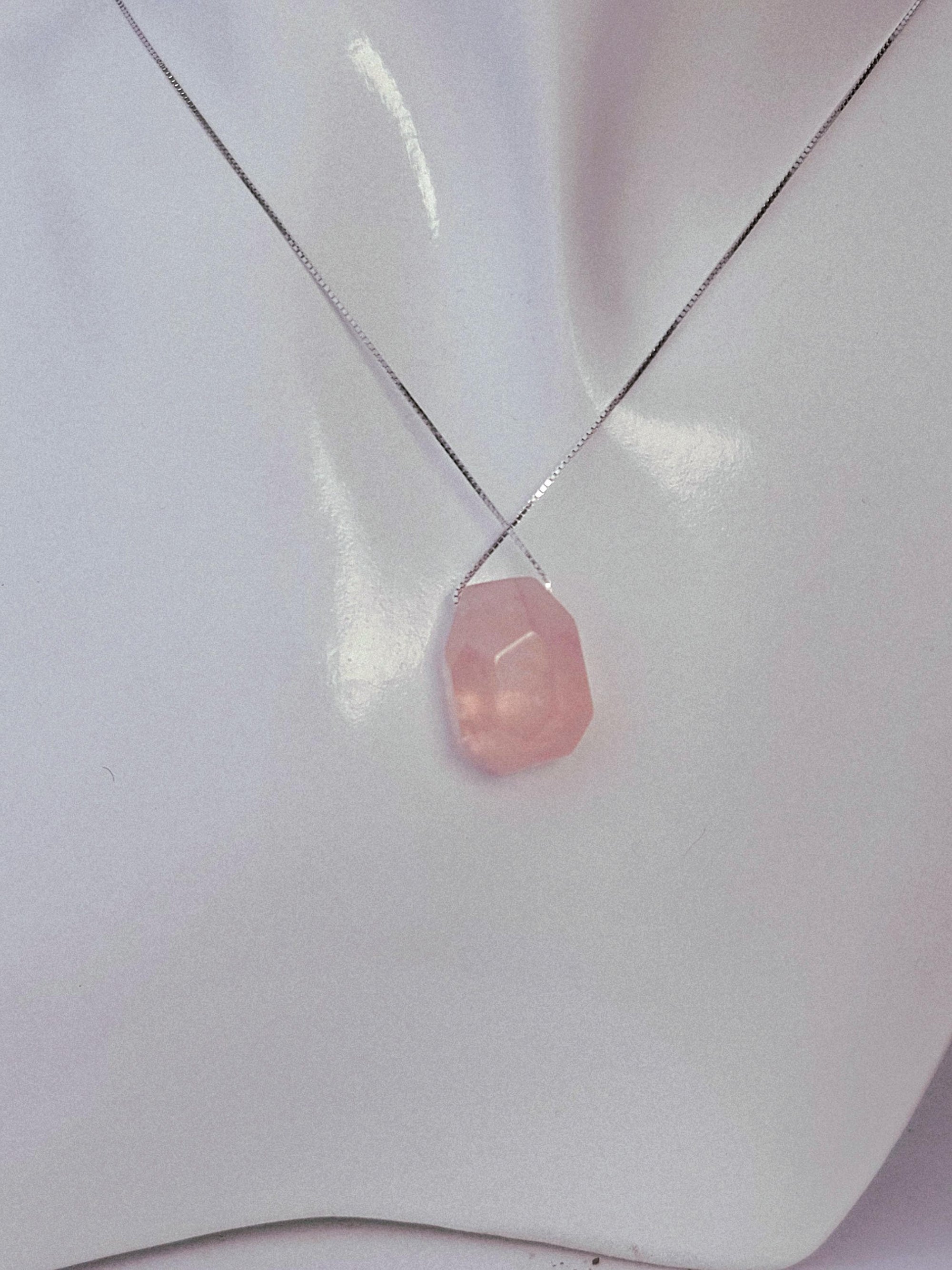 Pink Morganite Handmade Necklace, Customize 925 Silver or Gold, Zodiac Necklace