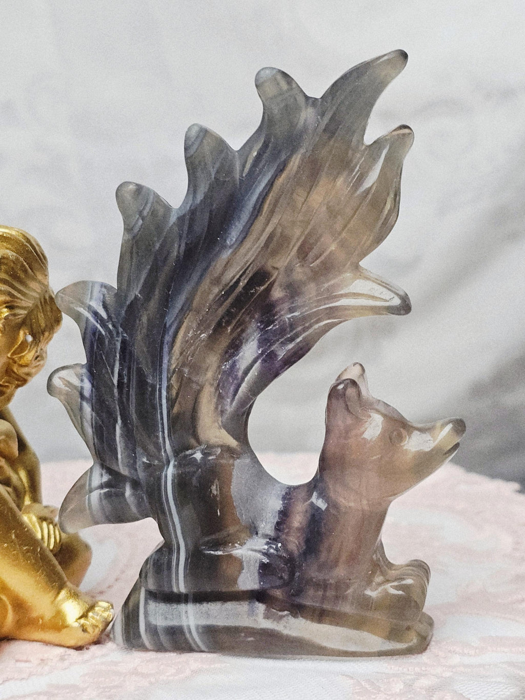 Kitsune, 9 Tail Fox, Crystal,Gifts, Gift for Her