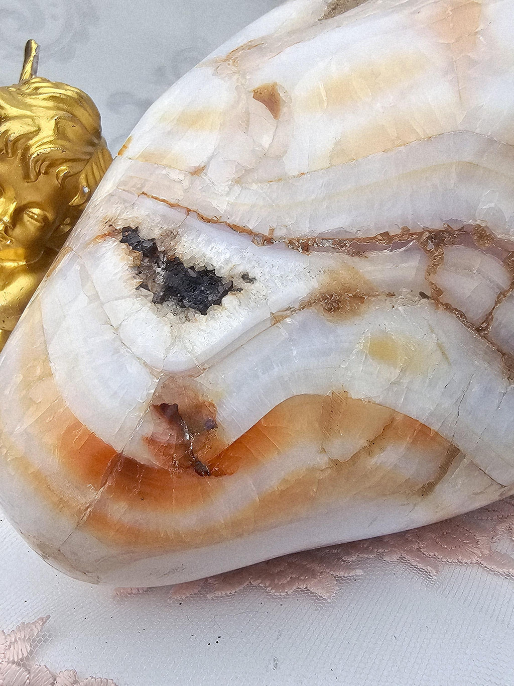 Carnelian Statement Piece, Carnelian, Home Decor, Gift