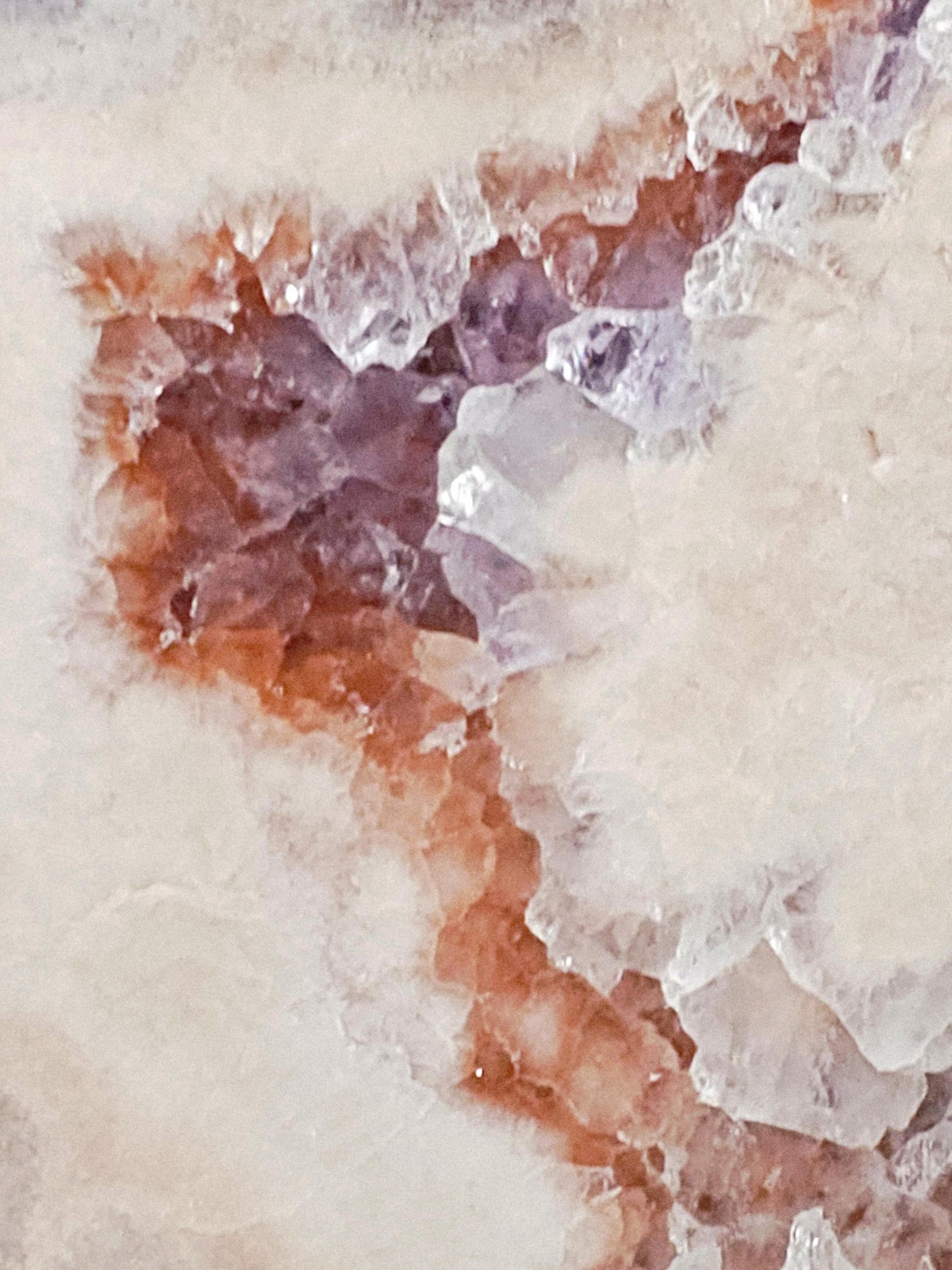 Pink Amethyst Slab 3 lbs, Calming Crystal, Gift, Statement Piece,  Shabby Chic