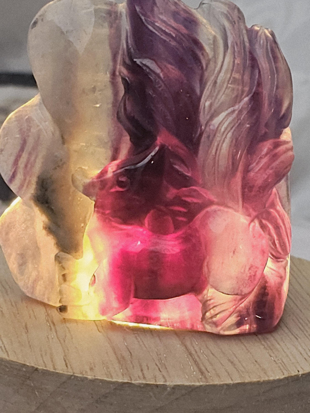 Kitsune, 9 Tail Fox, Crystal,Gifts, Gift for Her