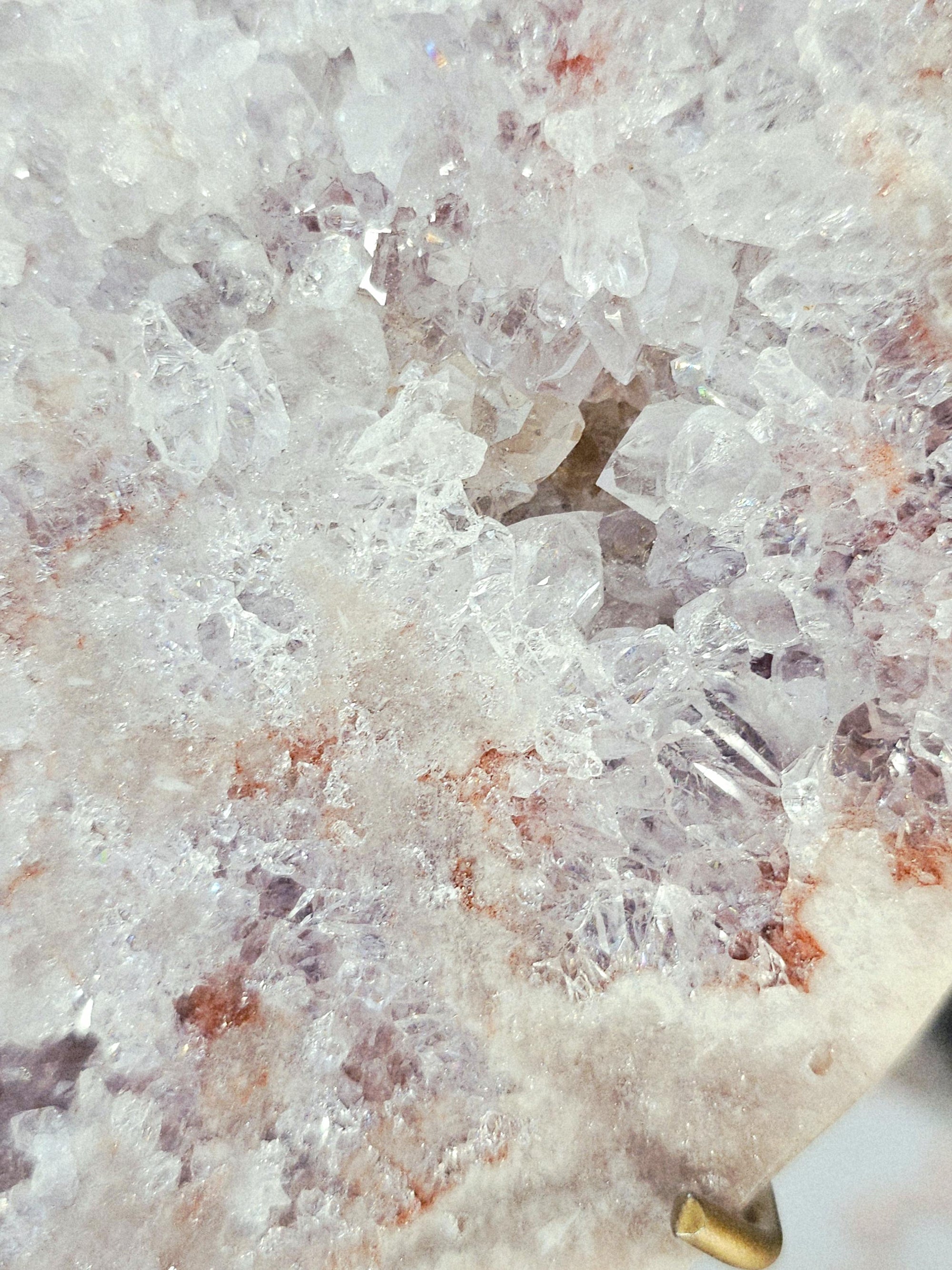 Pink Amethyst Druzy Heart, Pink Amethyst, Crystal Heart, Gift