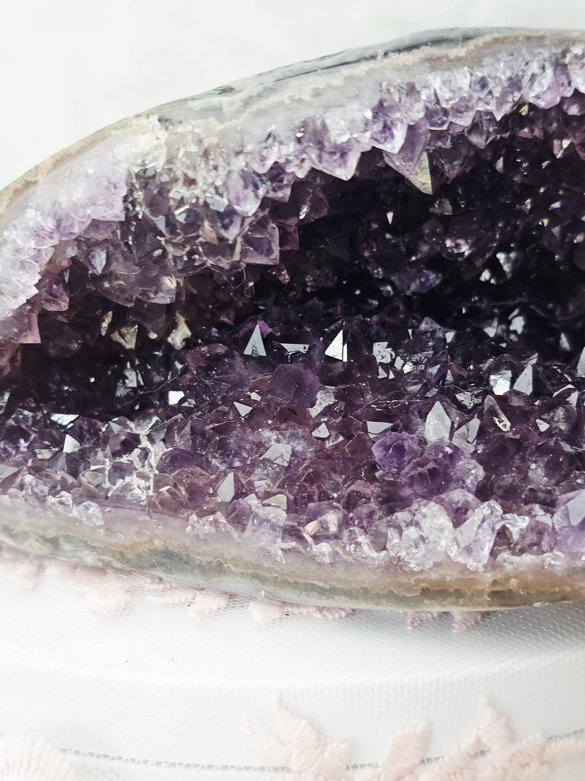 Amethyst Geode Statement Piece, Gift, Amethyst, Brazilian Amethyst