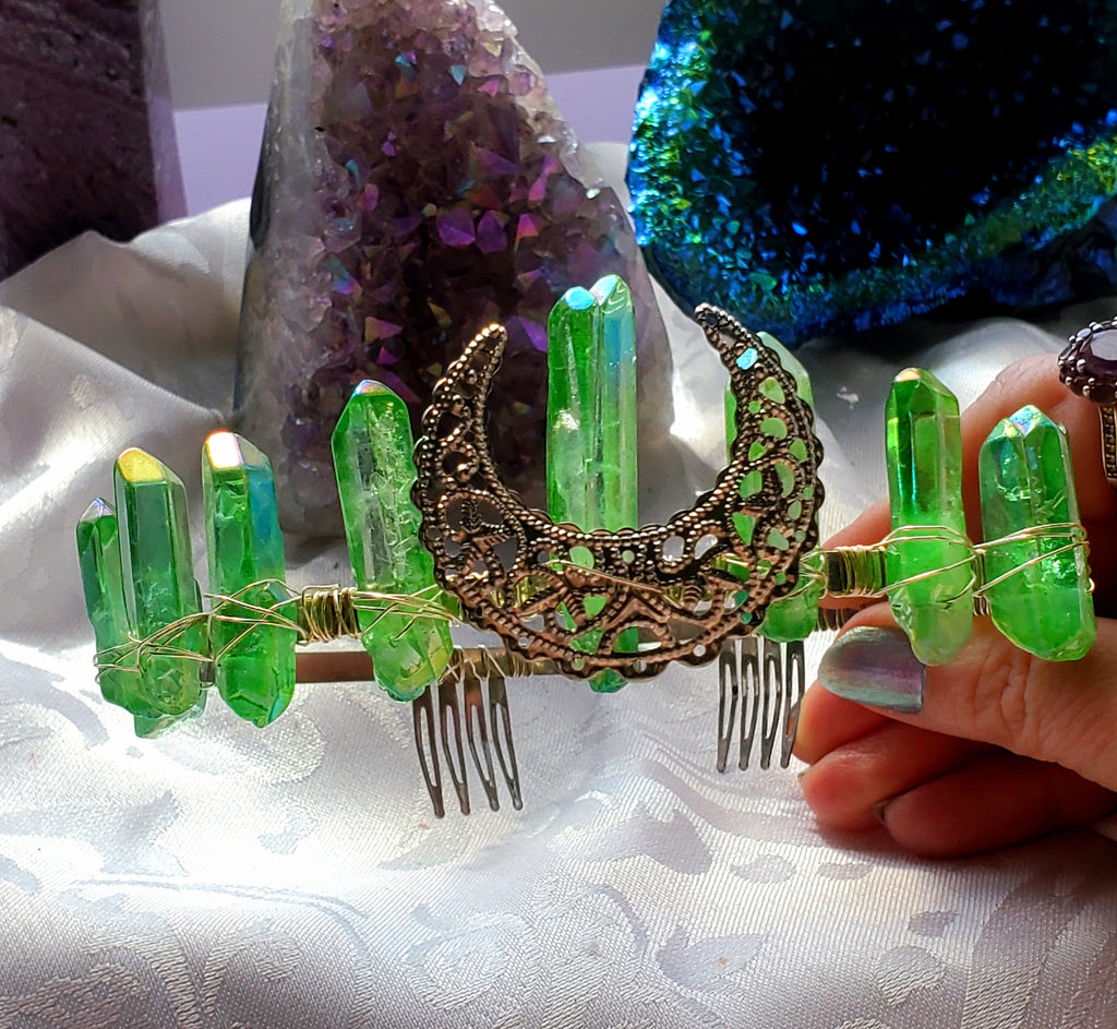 Crystal Crown, Crown, Wedding Crown, Crystal