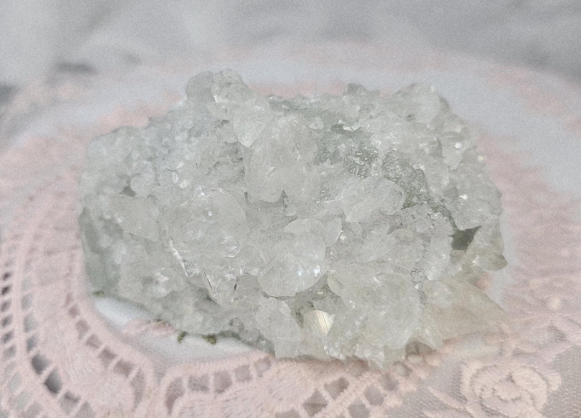 Fujian Fluorite Specimen, Rainbow Calcite Crystals, Lucky Home Decor