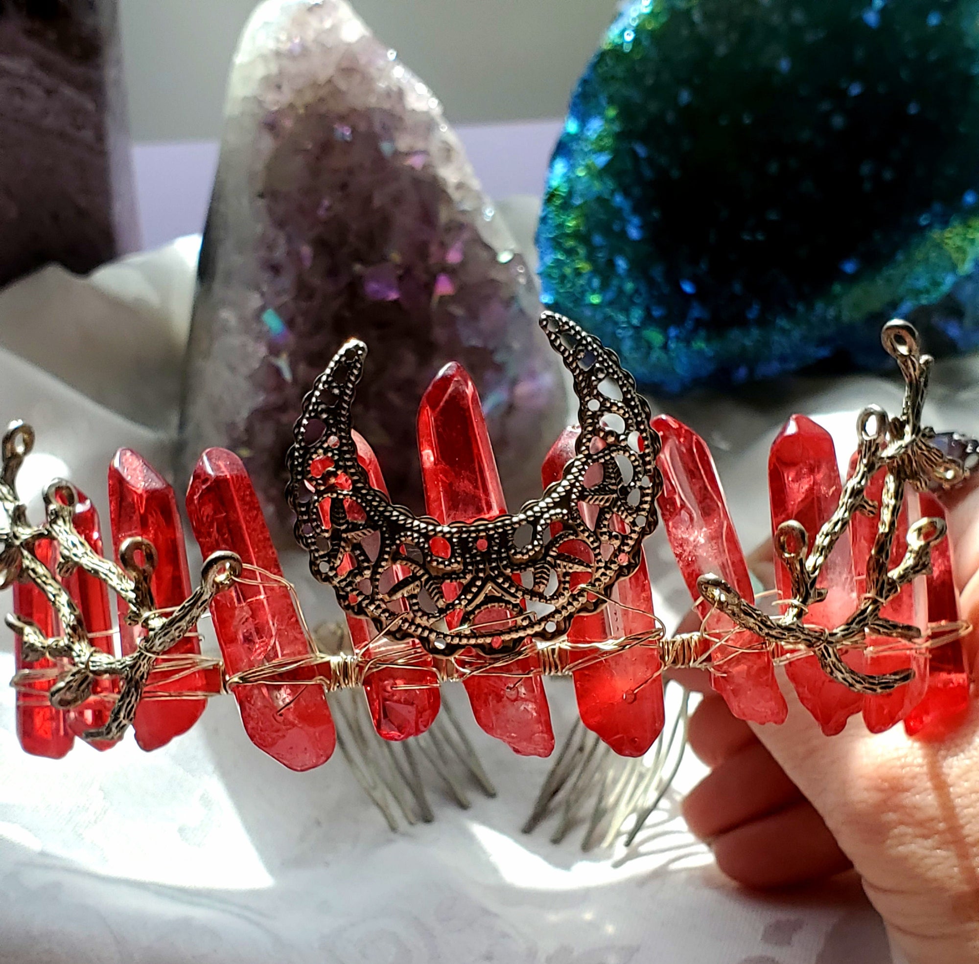 Crystal Crown, Crown, Wedding Crown, Crystal