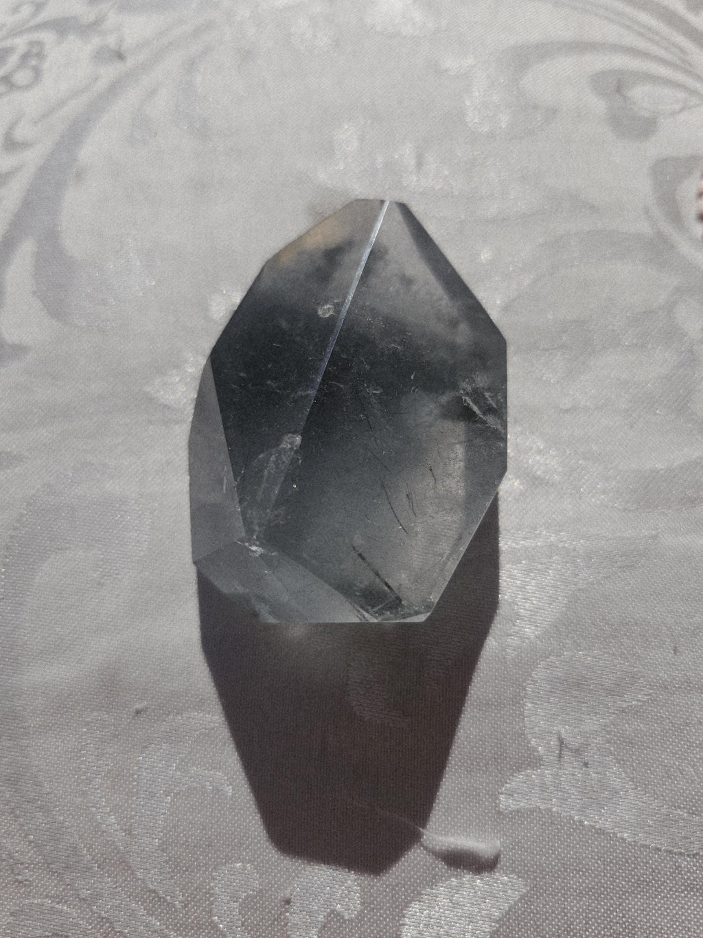 Blue Tara Quartz and Tourmaline , Rutilated Quartz, Crystals, Gift for Her