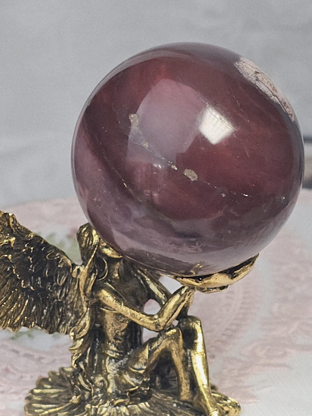 Mookaite Sphere , Mookaite Jasper,  Australian Crystal, Chakra Stone