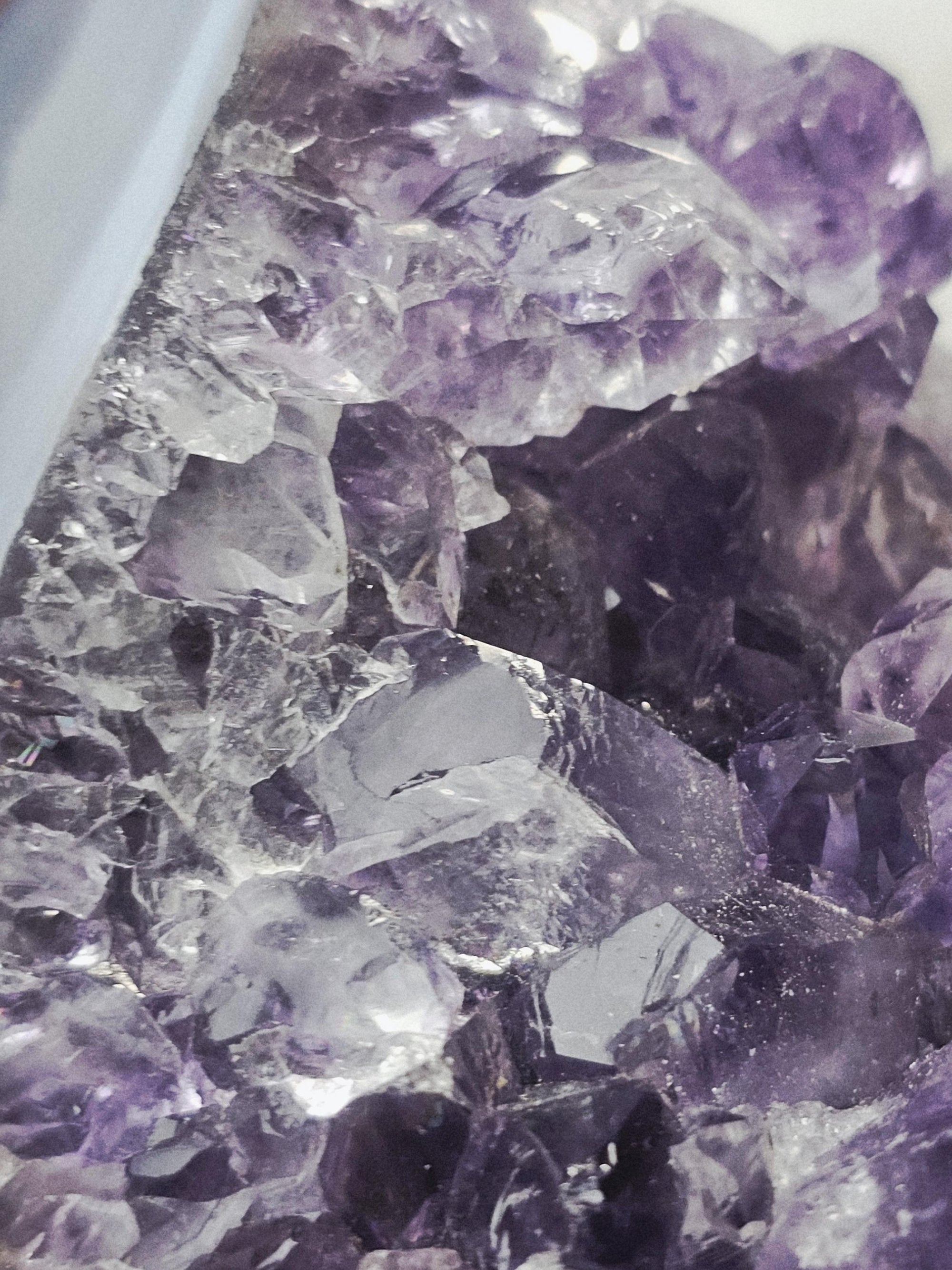 Amethyst Geode Cupcake, Crystal Home Decor, Brazilian Amethyst