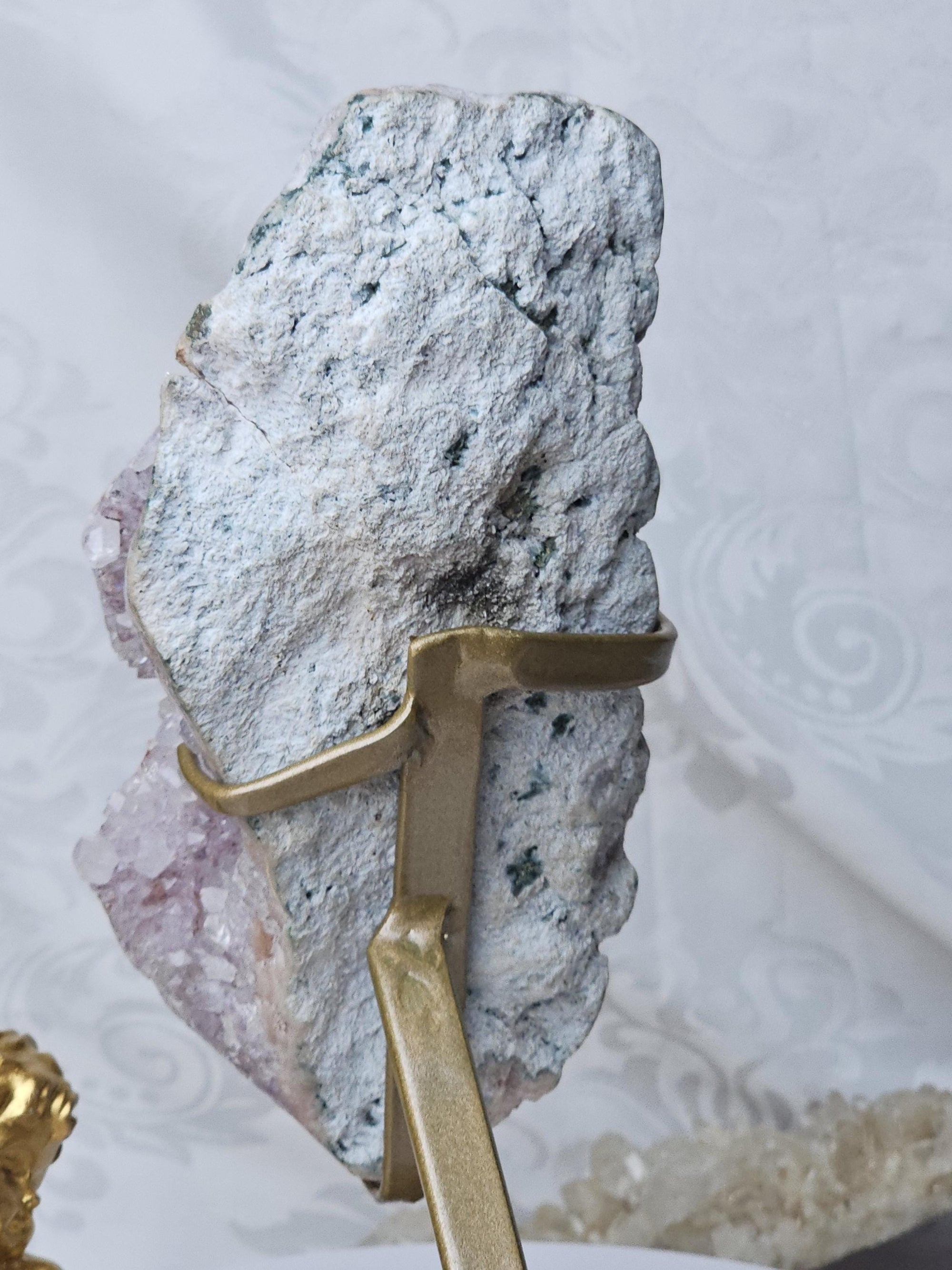 2.5 lb LG Pink Amethyst Slab, Pink Amethyst, Gift, Statement Piece