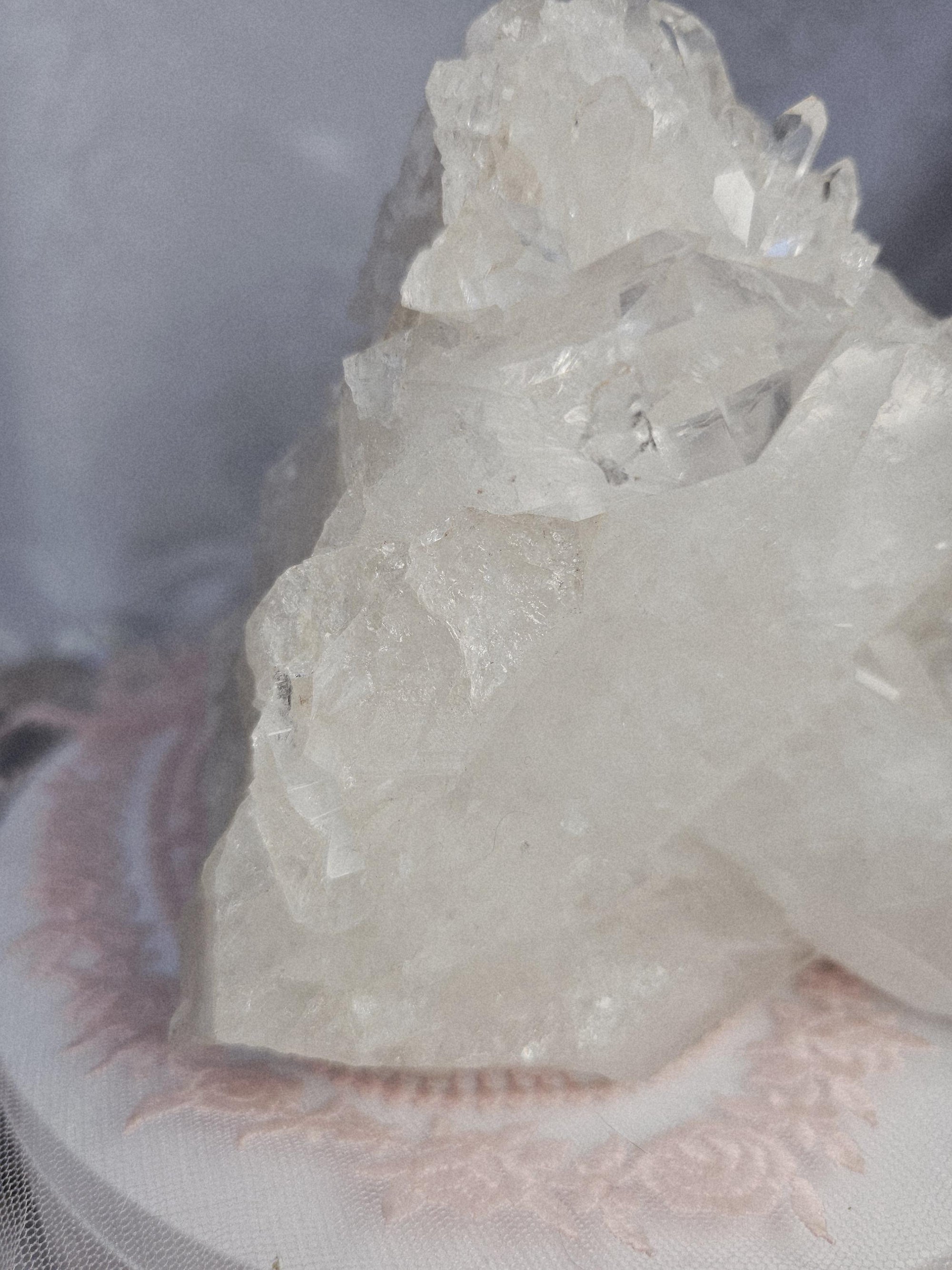 3lb Clear Quartz Cluster,  Columbia, Crystal Cluster