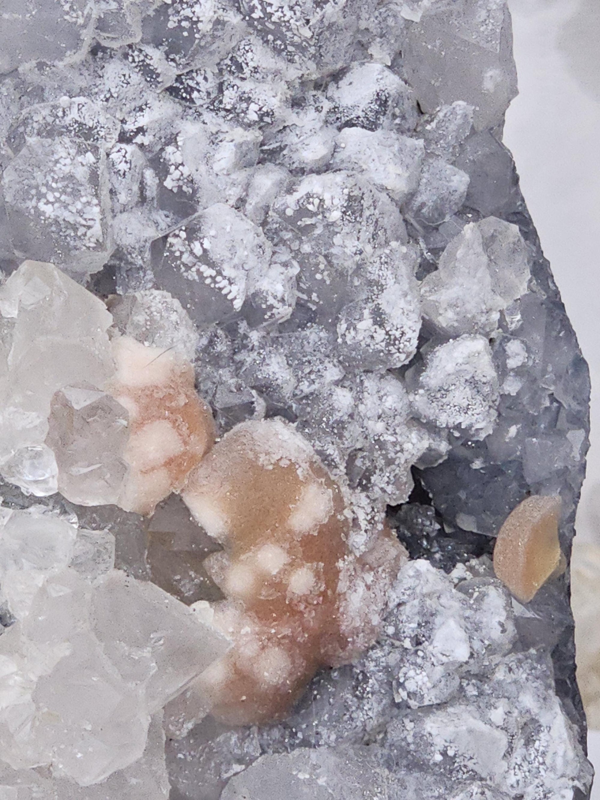 Rare Fluorite Freeform,Fluorite, Blue Chalchedony