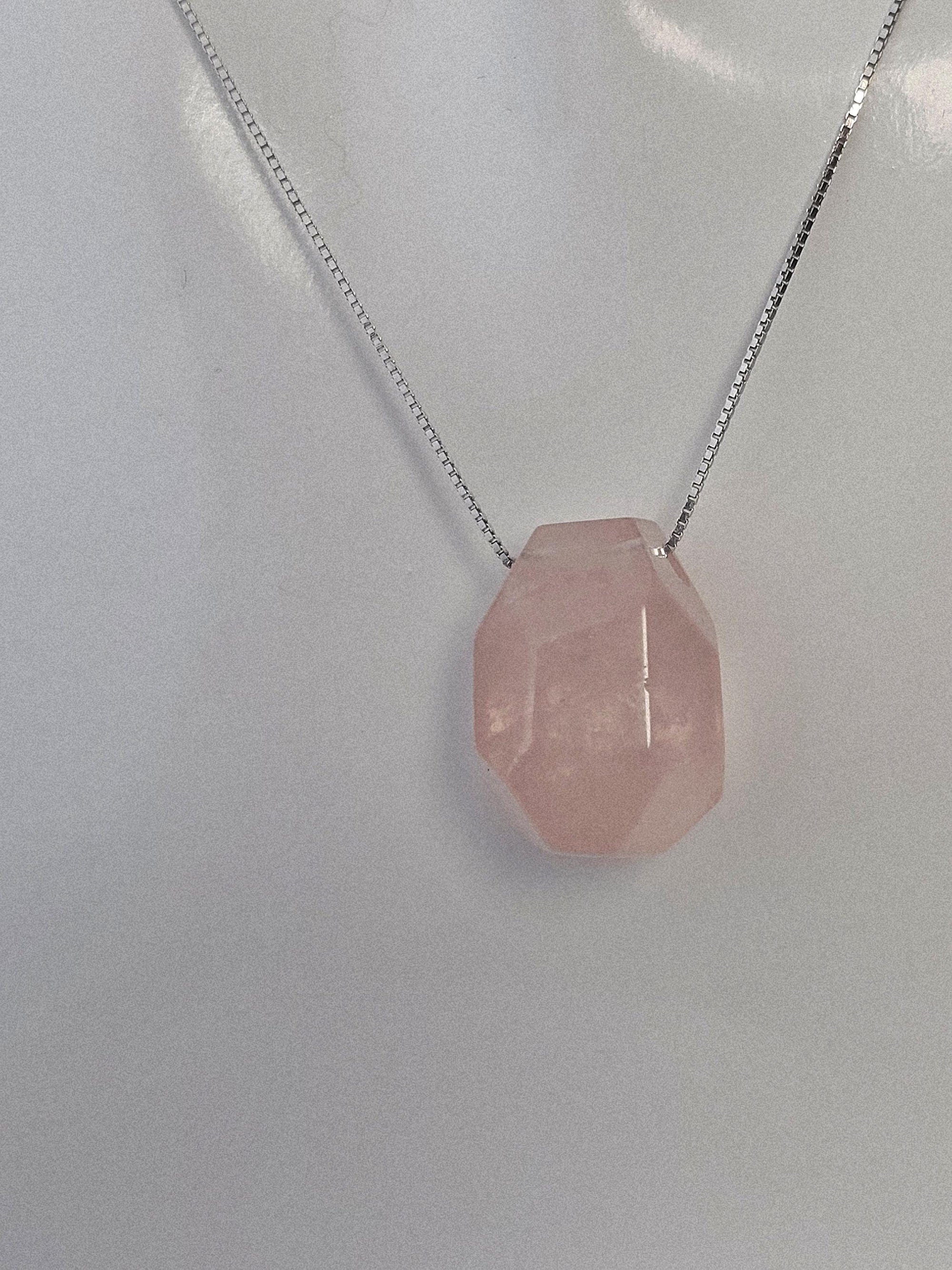 Pink Morganite Handmade Necklace, Customize 925 Silver or Gold, Zodiac Necklace