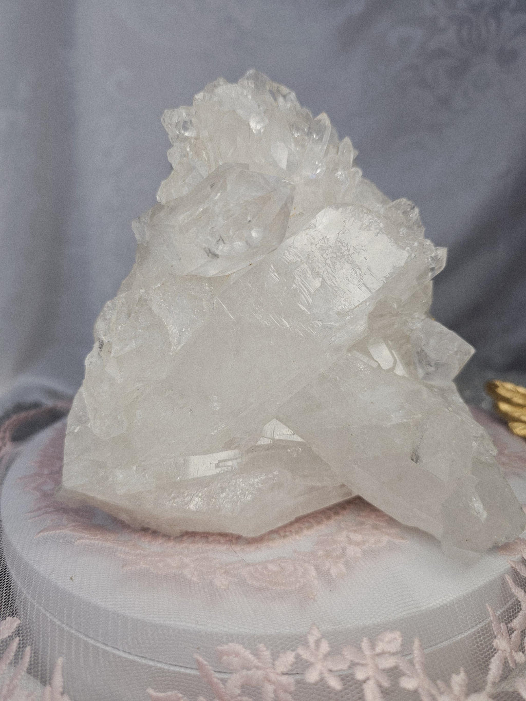 3lb Clear Quartz Cluster,  Columbia, Crystal Cluster