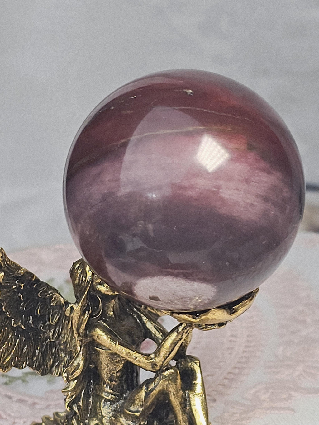 Mookaite Sphere , Mookaite Jasper,  Australian Crystal, Chakra Stone