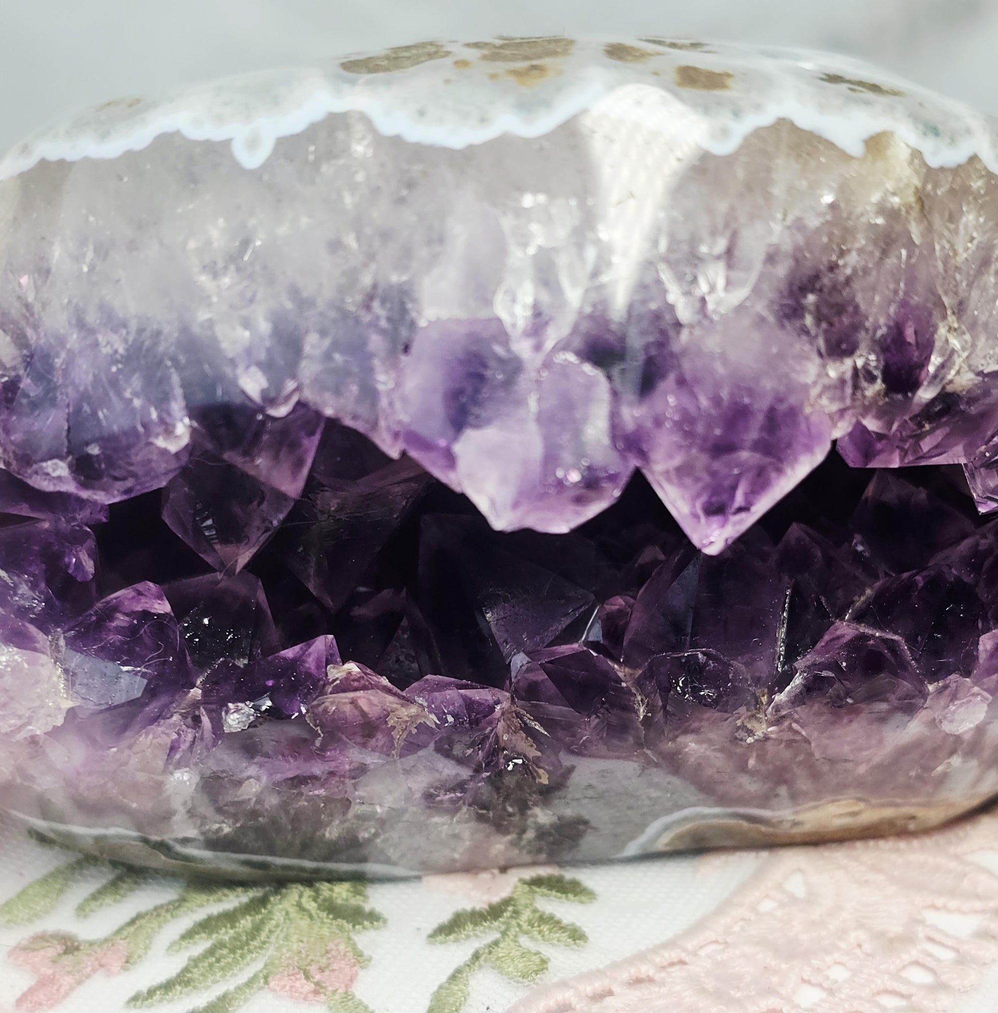 Amethyst Geode Statement Piece, Crystal Home Decor, Gift, Amethyst, Brazilian Amethyst