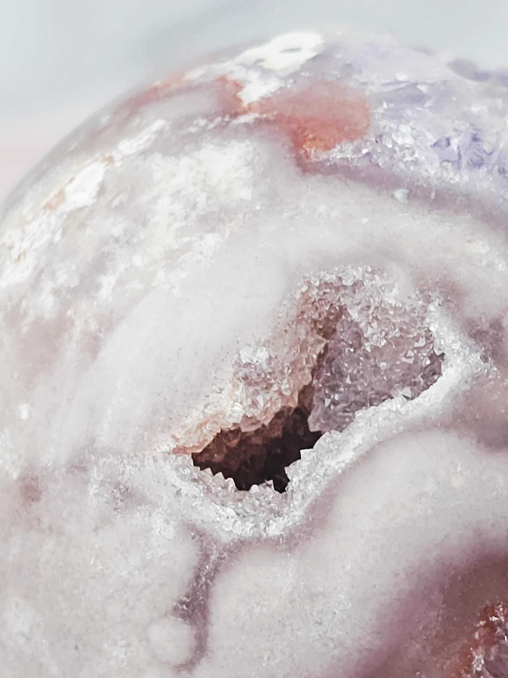 Brazilian Amethyst Druzy Sphere, Pink Amethyst Druzy Sphere, Red Pink Amethyst, Crystal Ball, Crystal Sphere, ,Gift