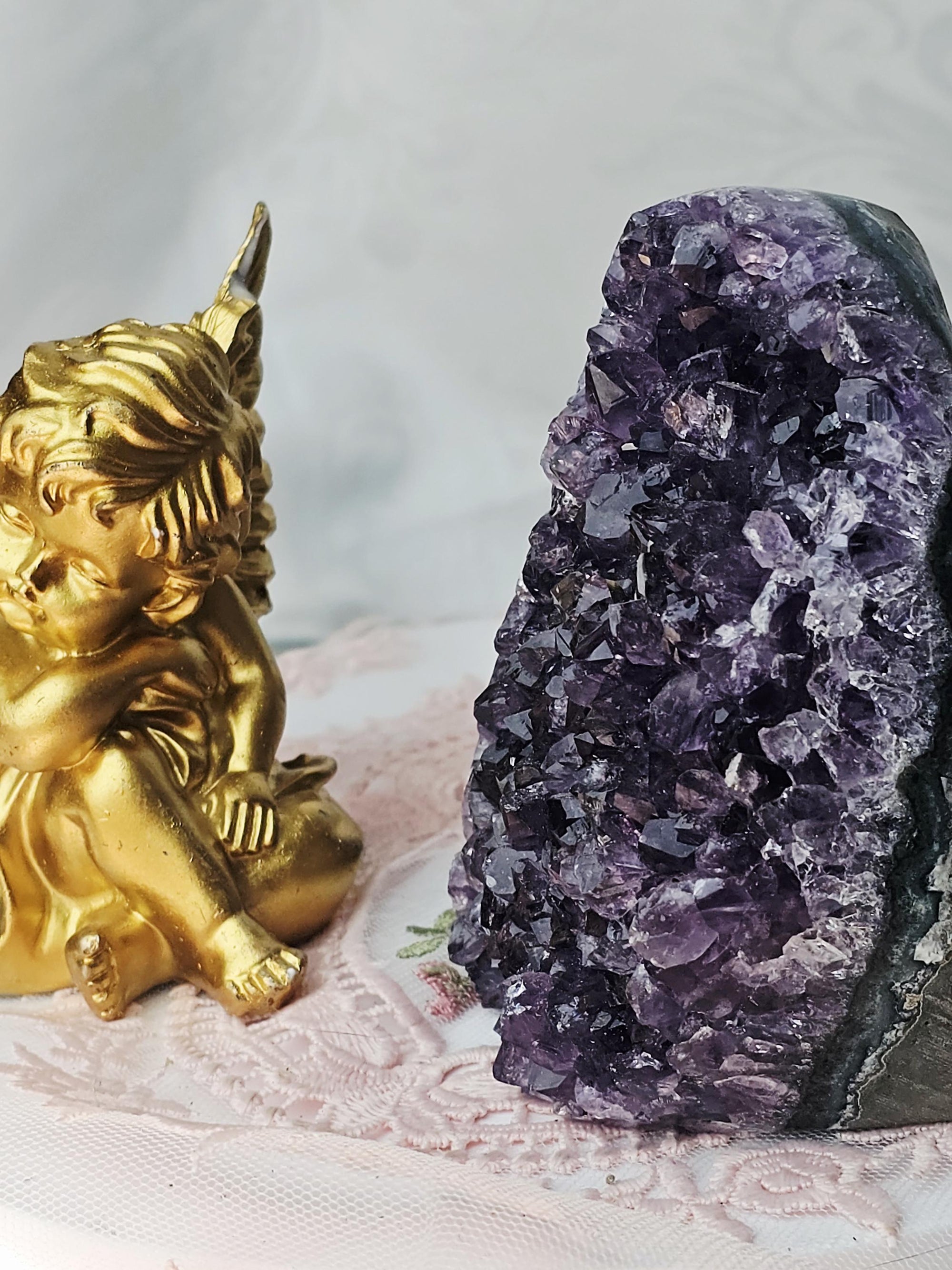 Amethyst Cutbase, Amethyst, Statement Piece