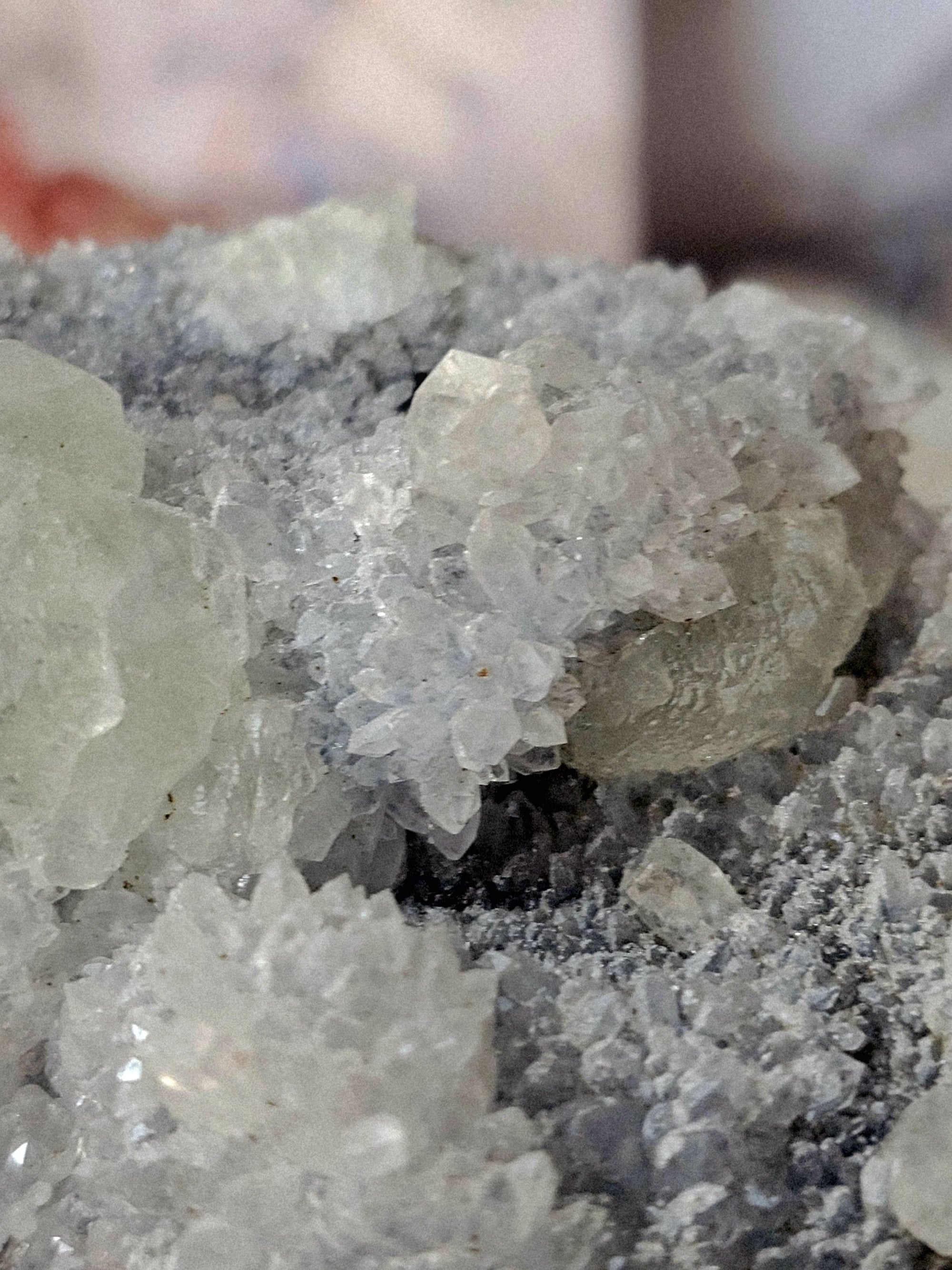 Fluorite Specimen, Fujian Province,  Crystal Specimen  Fluorite and Chrysanthemum Quartz