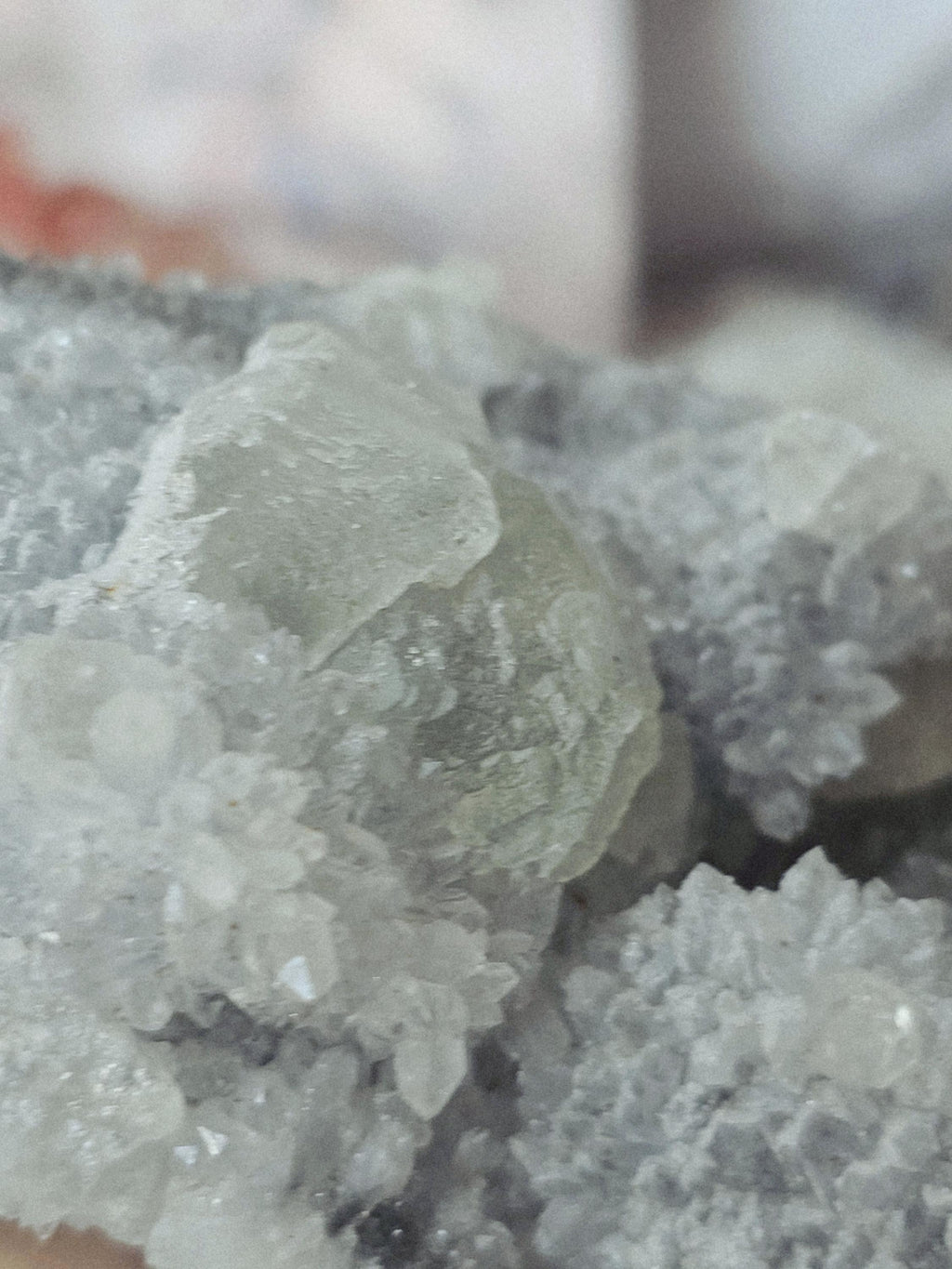 Fluorite Specimen, Fujian Province,  Crystal Specimen  Fluorite and Chrysanthemum Quartz