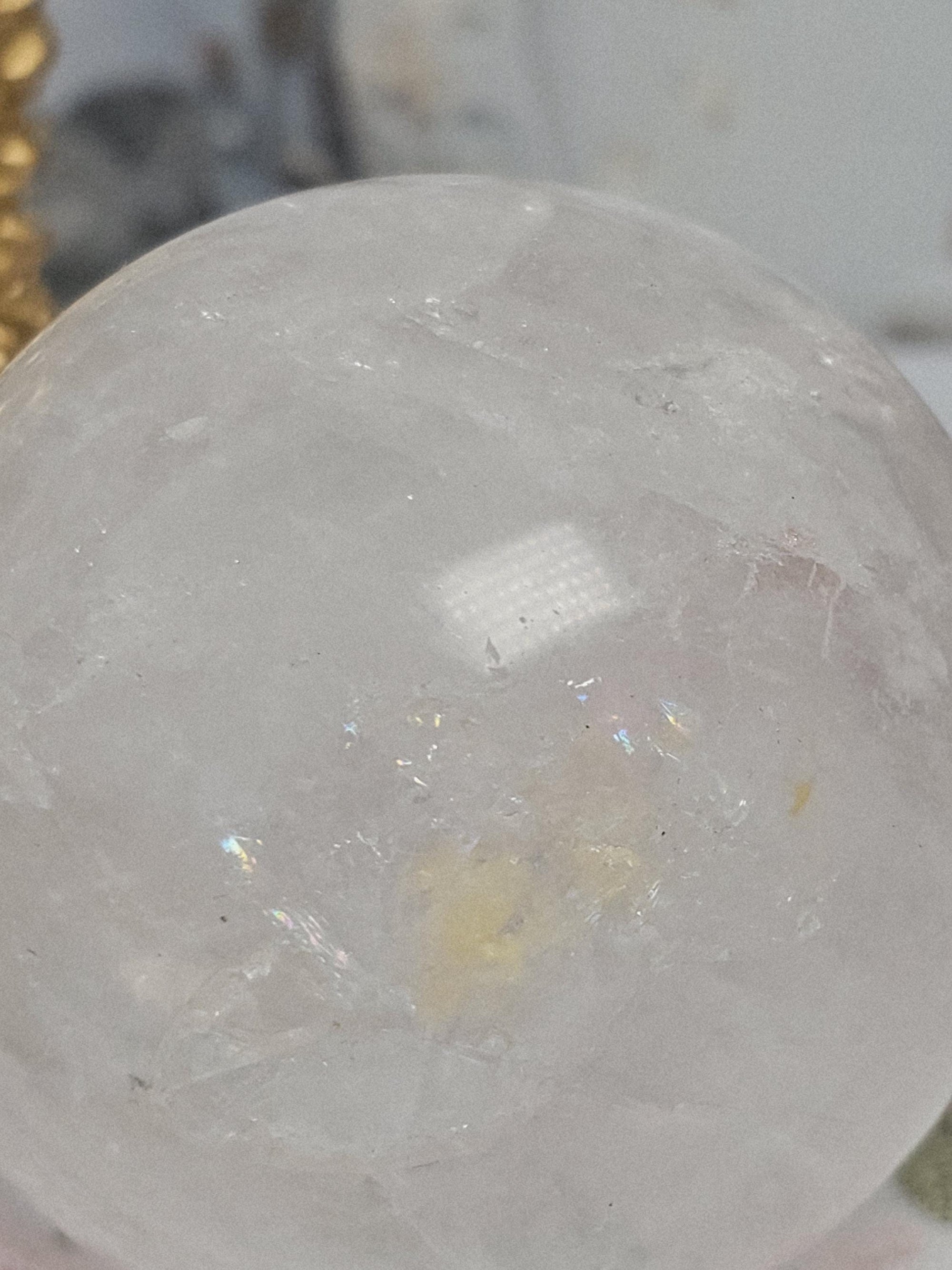 Clear Quartz Sphere, Crystal Ball, Crystals, Gift for Her