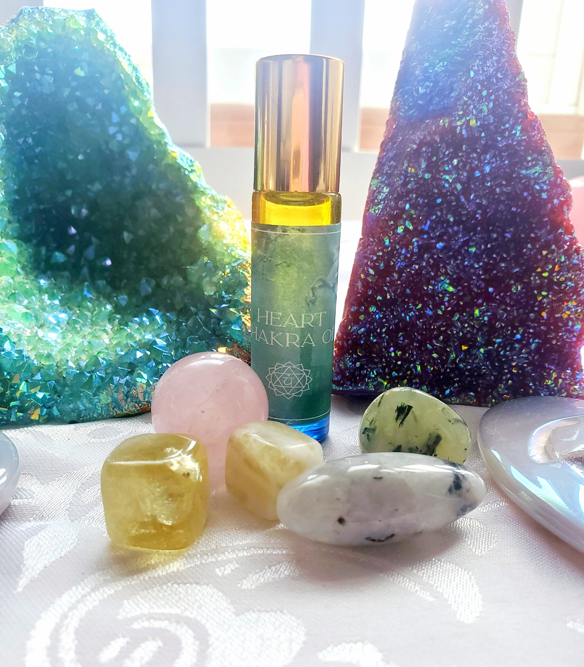 Divine Crystal Chakra Oil with Crystal Healing Crystals, Angel Oils, Crystal Oils, Crystals, Crystal Healing, Chakra L