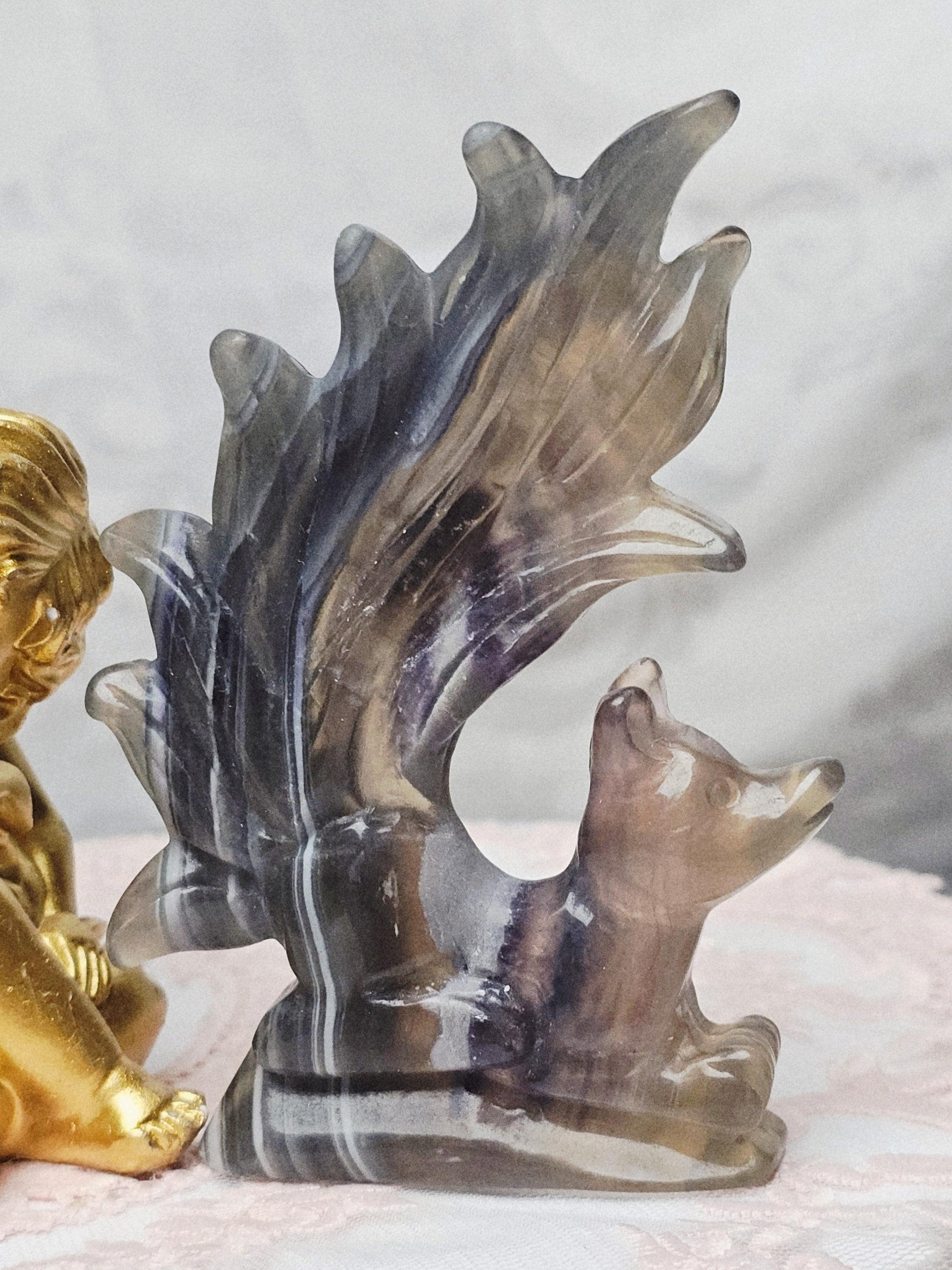 Kitsune, 9 Tail Fox, Crystal,Gifts, Gift for Her