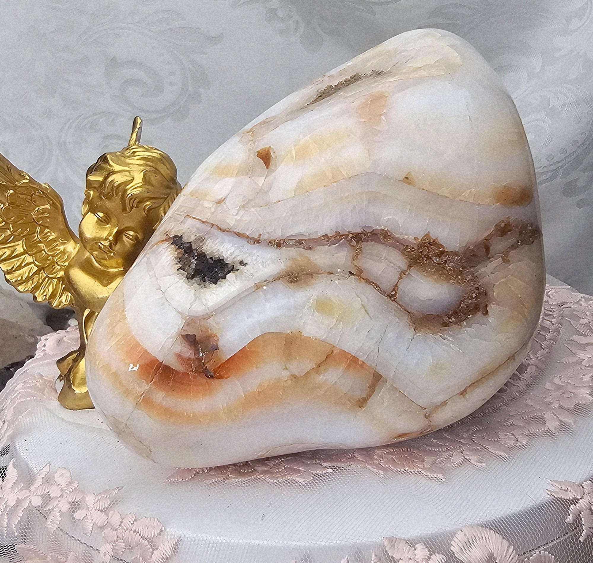 Carnelian Statement Piece, Carnelian, Home Decor, Gift