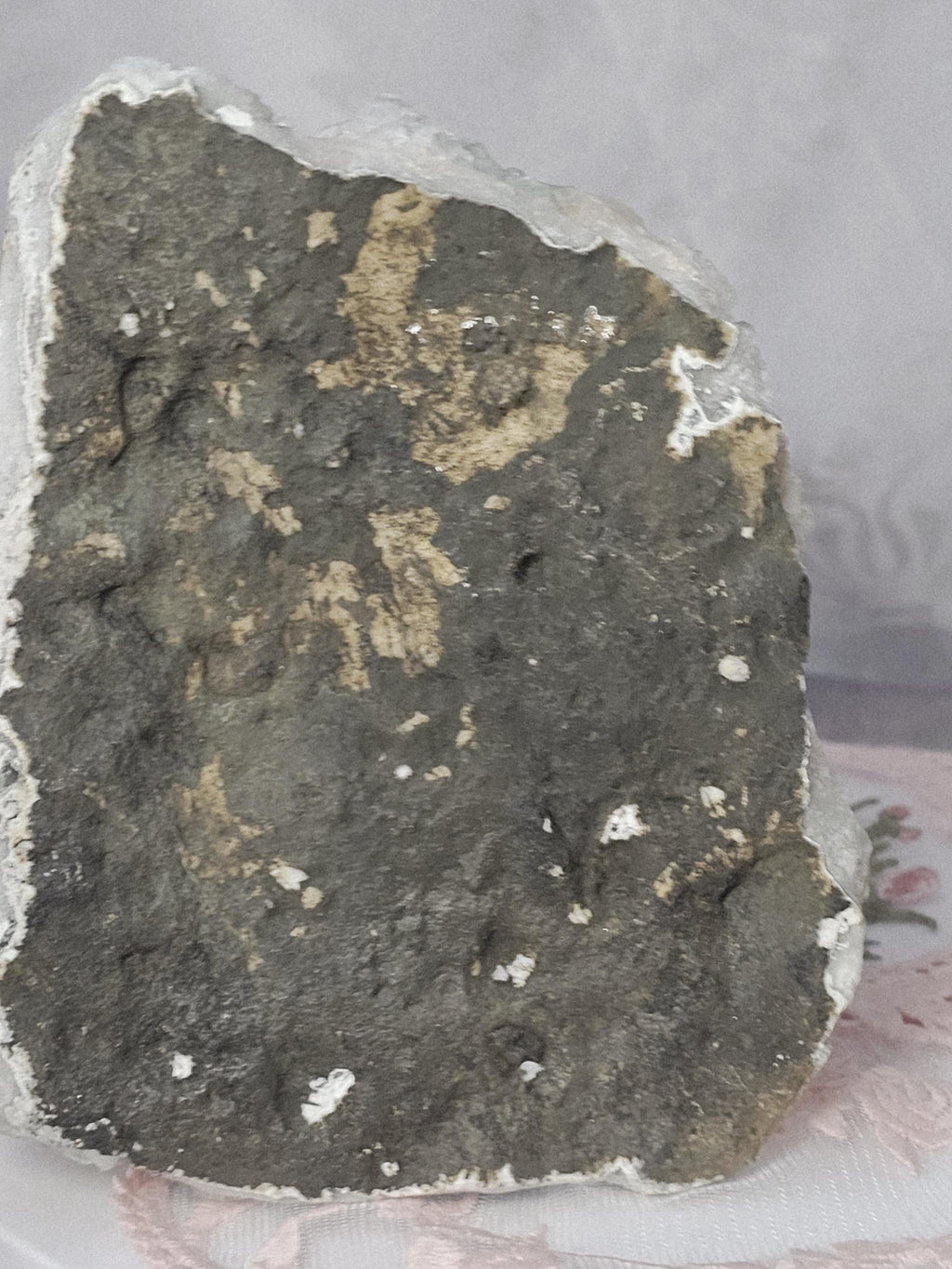 Rare Green Diamond Apophyllite with Stillbite, India Crystal Home Decor