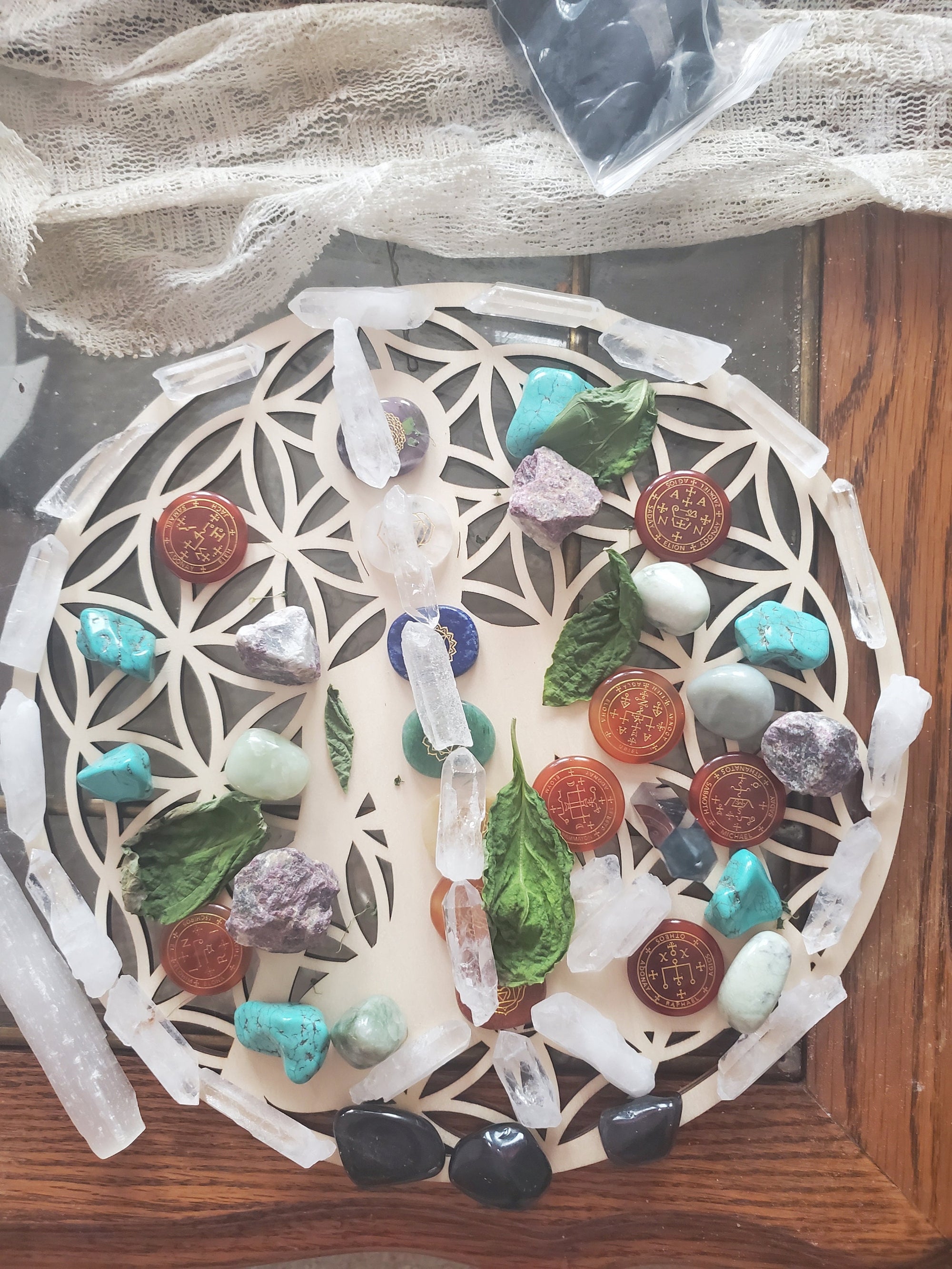 Crystal Grid or Personal Intention Crystal Class