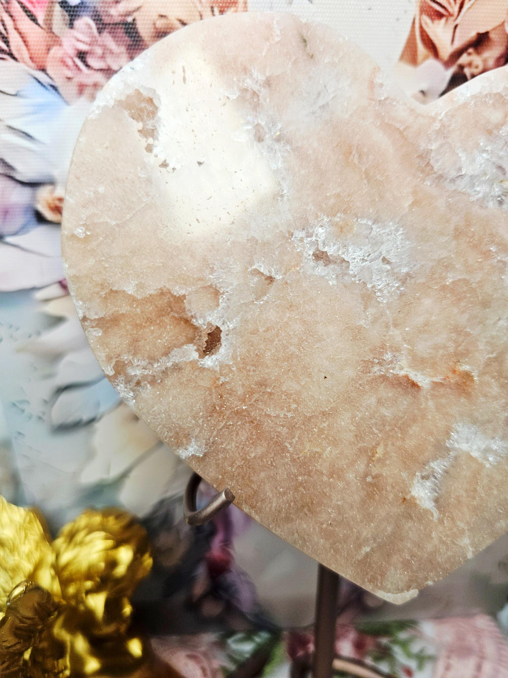 Brazilian Amethyst Druzy Heart, Pink Amethyst Druzy Hearts, Red Pink Amethyst, Crystal Heart,Gift