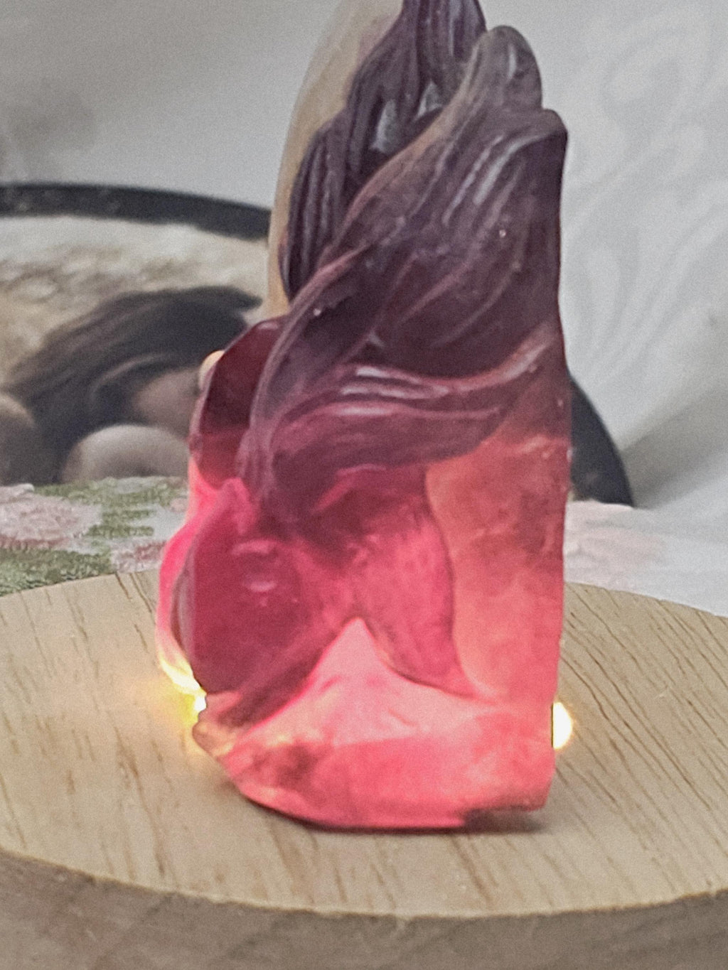 Kitsune, 9 Tail Fox, Crystal,Gifts, Gift for Her